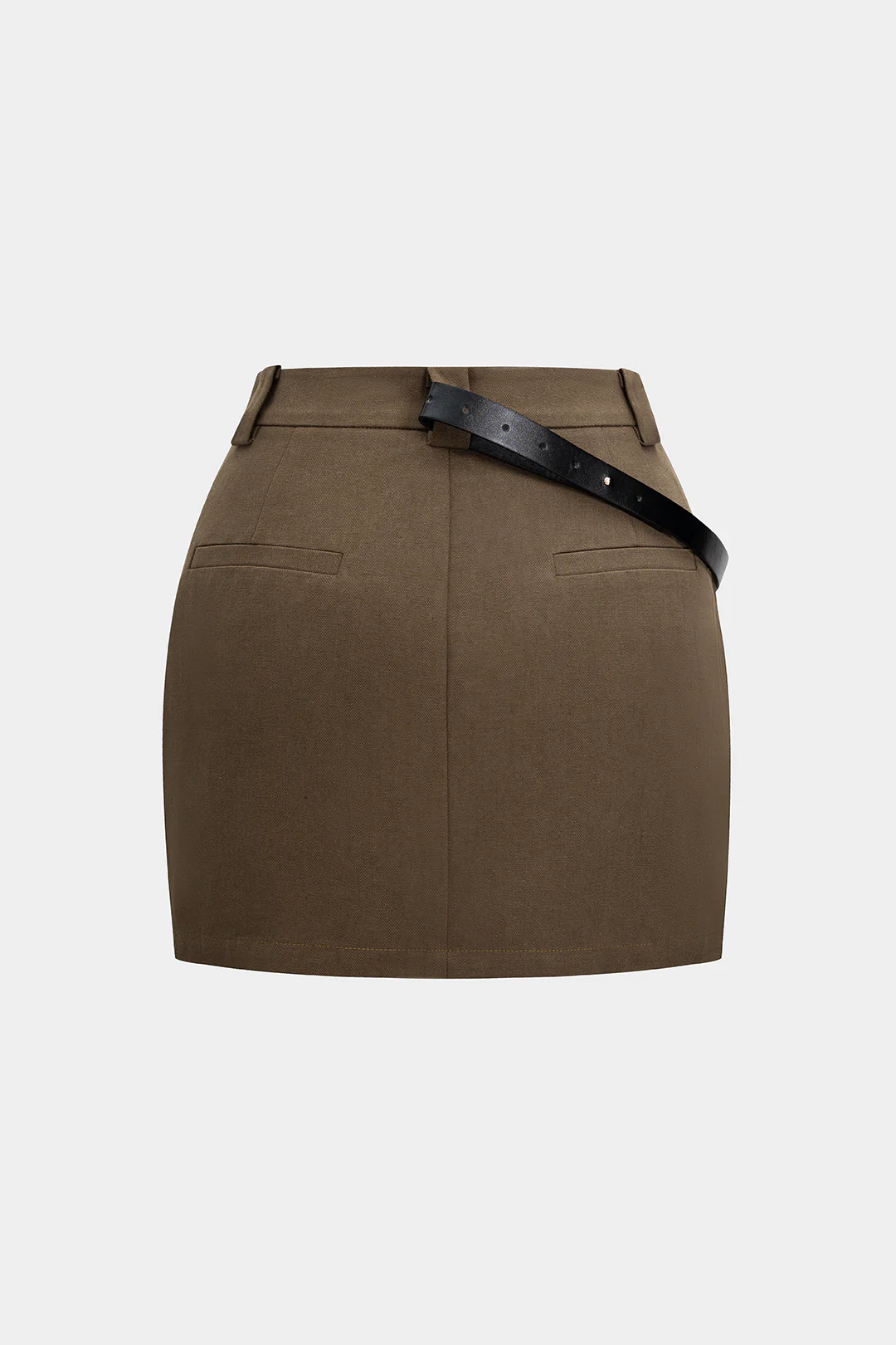 Metallic Asymmetrical Skirt - Image 2