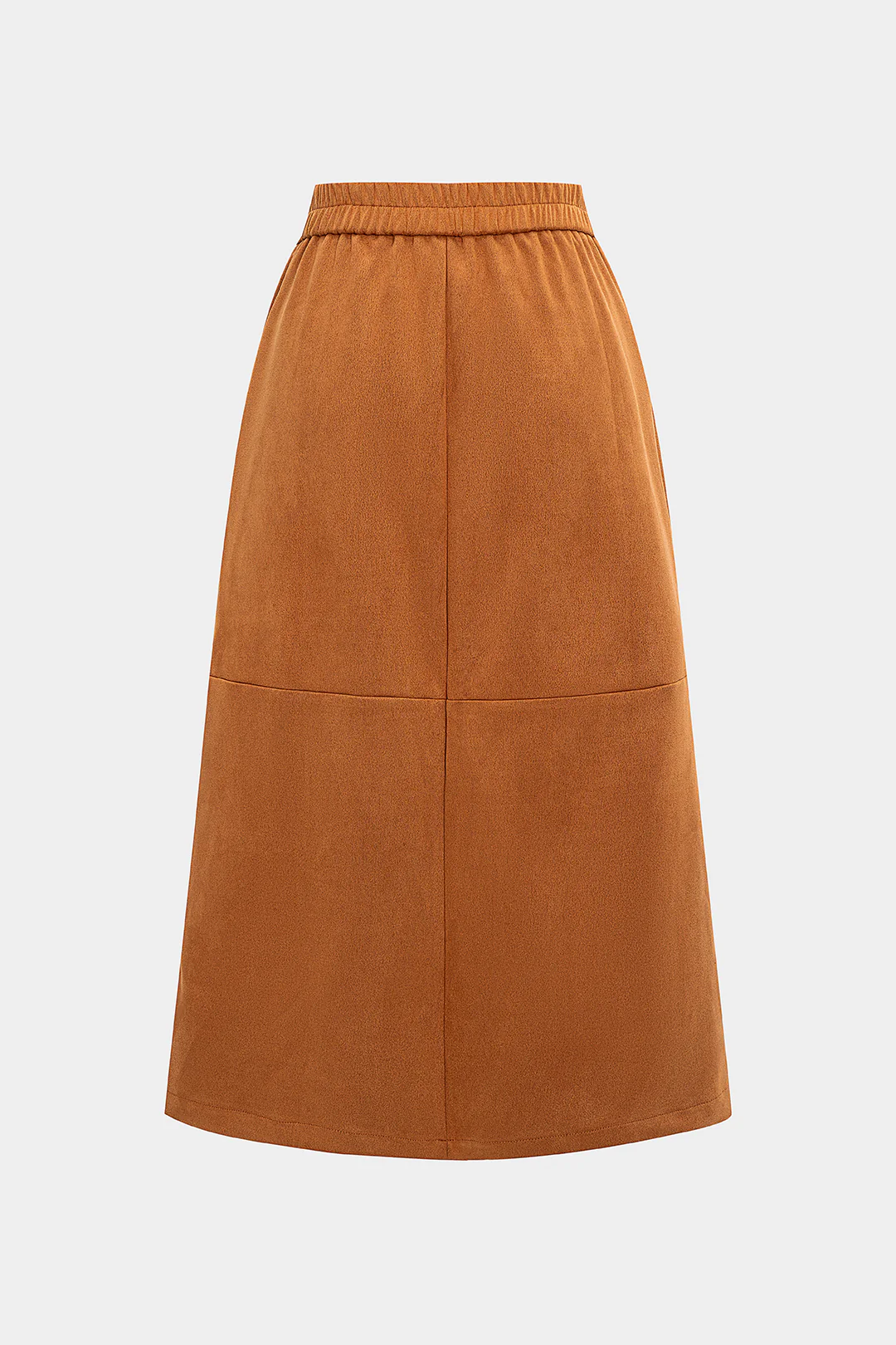 Corduroy Button High Waist Skirt - Image 2