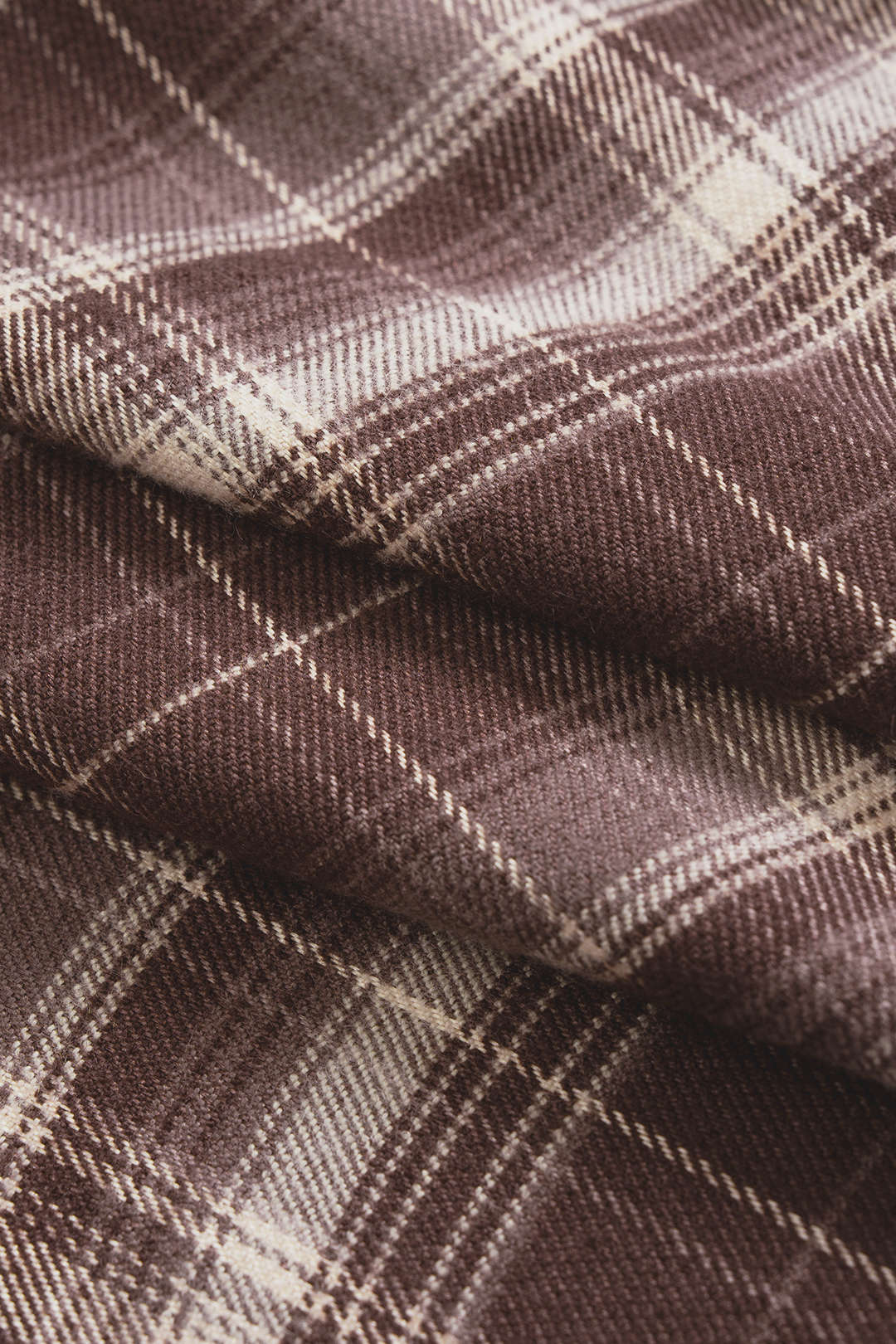 Plaid Print Faux Leather Patchwork Ruched Skirt - Image 4