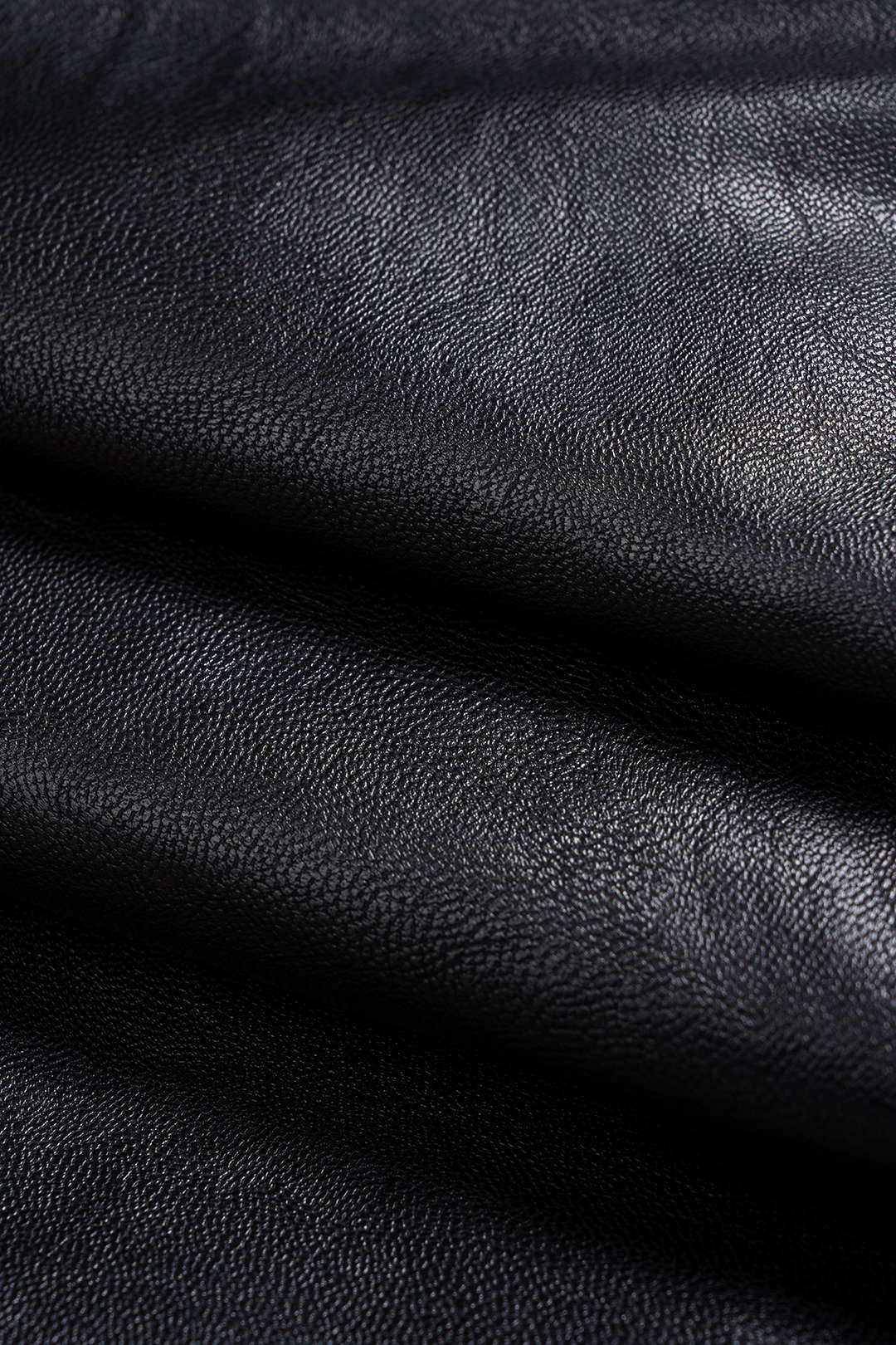 Faux Leather High Waist Skirt - Image 3