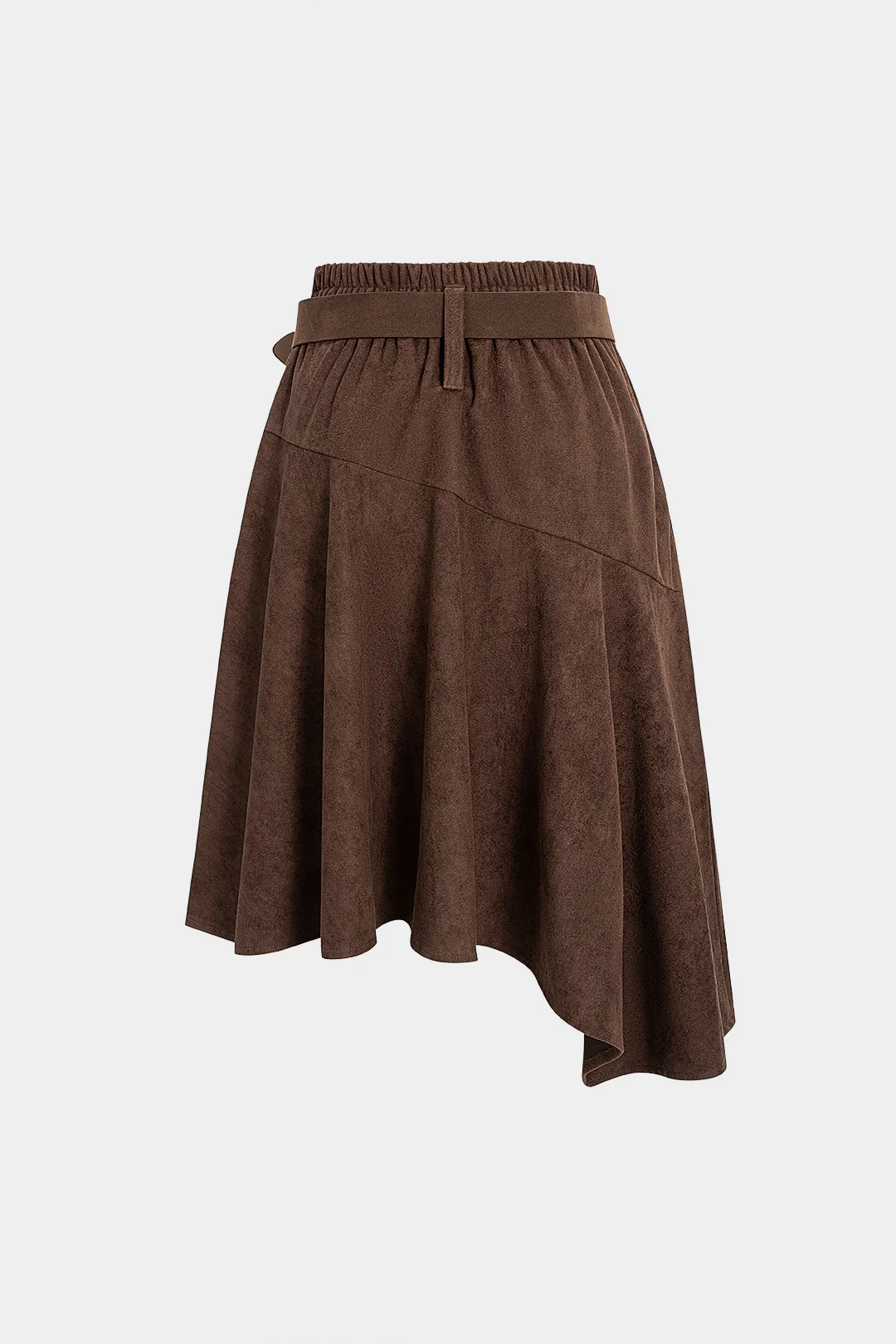 Suede Belted Skirt - Image 2