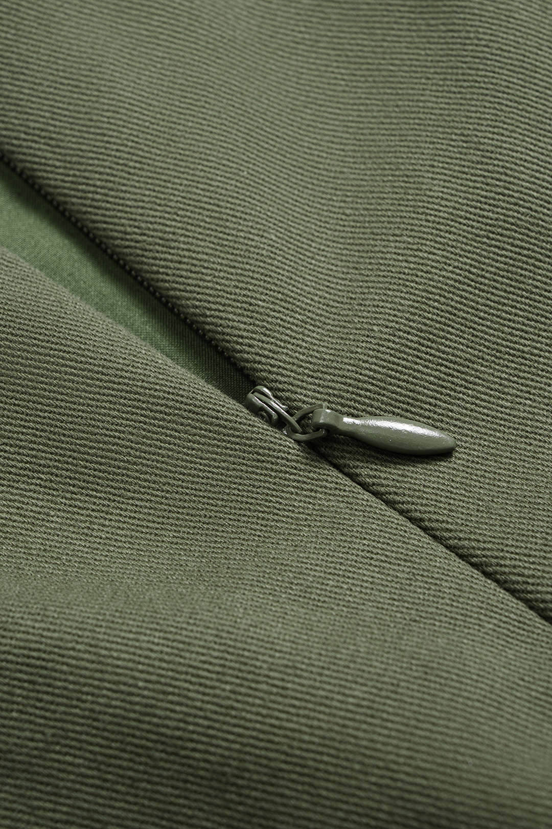 Asymmetrical Button Mini Skirt - Image 4