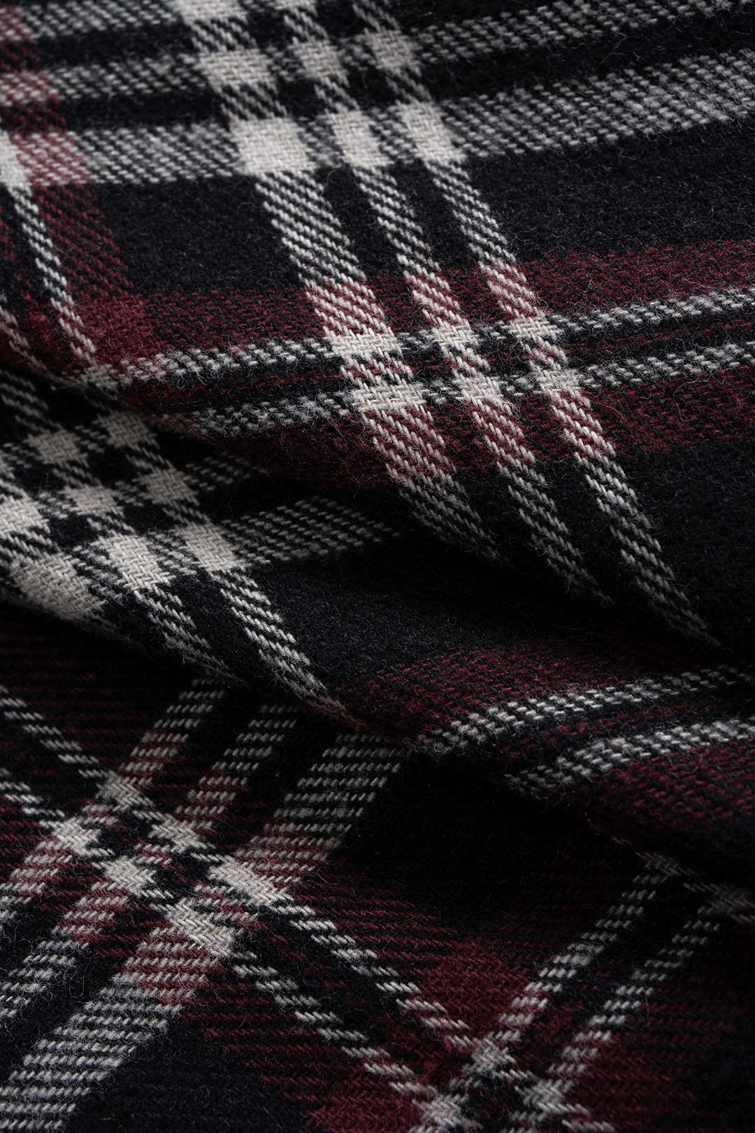 Plaid Print Asymmetrical Irregular Hem Skirt - Image 4
