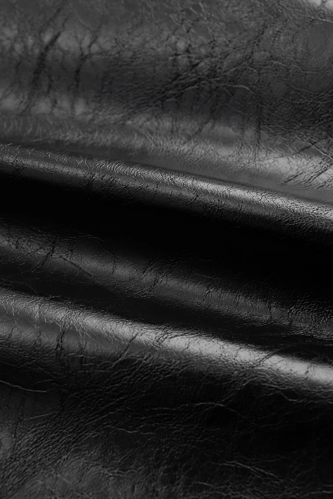 Faux Leather Belted Skirt - Image 4