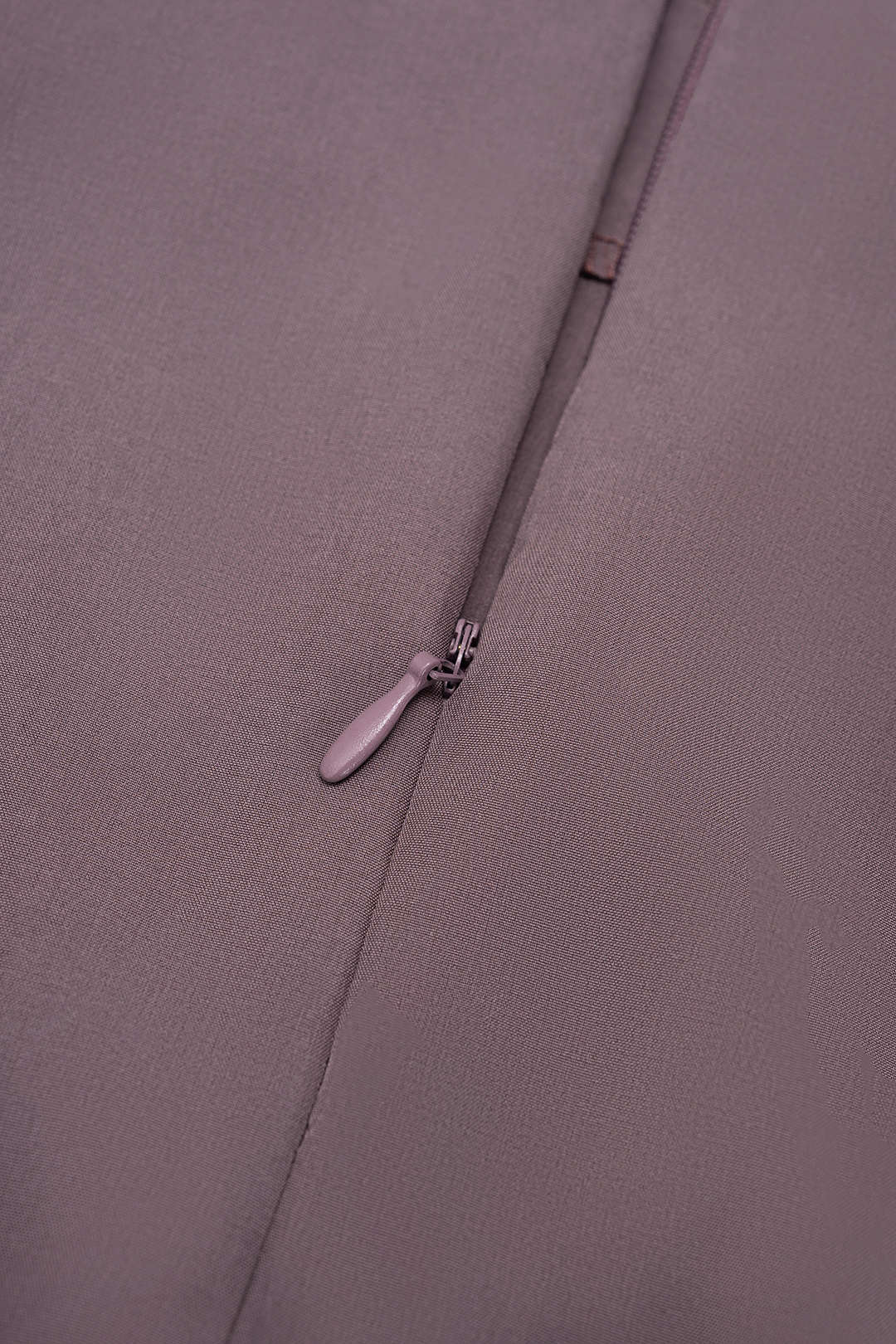 Solid Metallic Button High Waist A-Line Skirt - Image 4