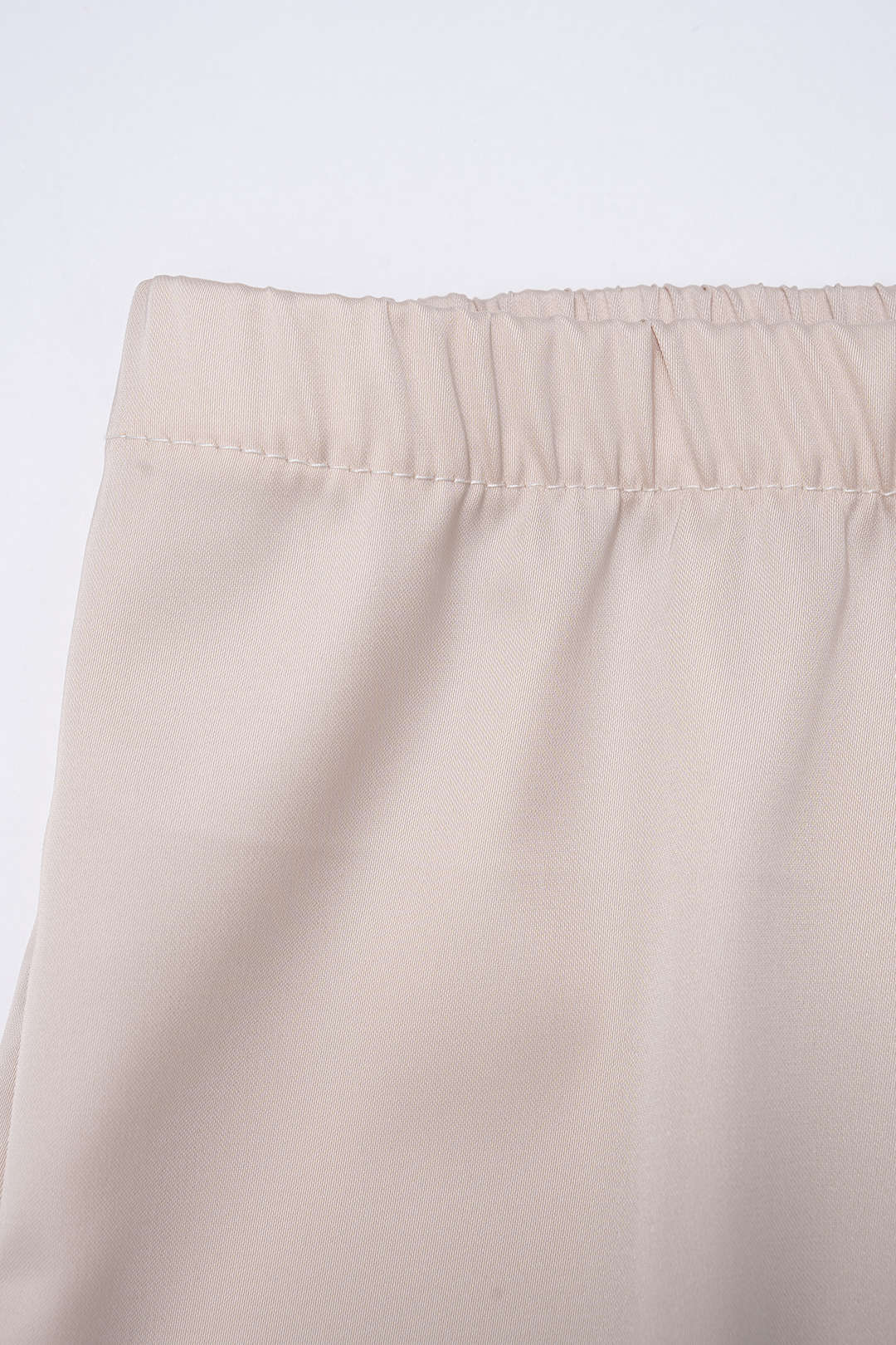 Satin Patchwork Lace Side Slit Skirt - Image 3