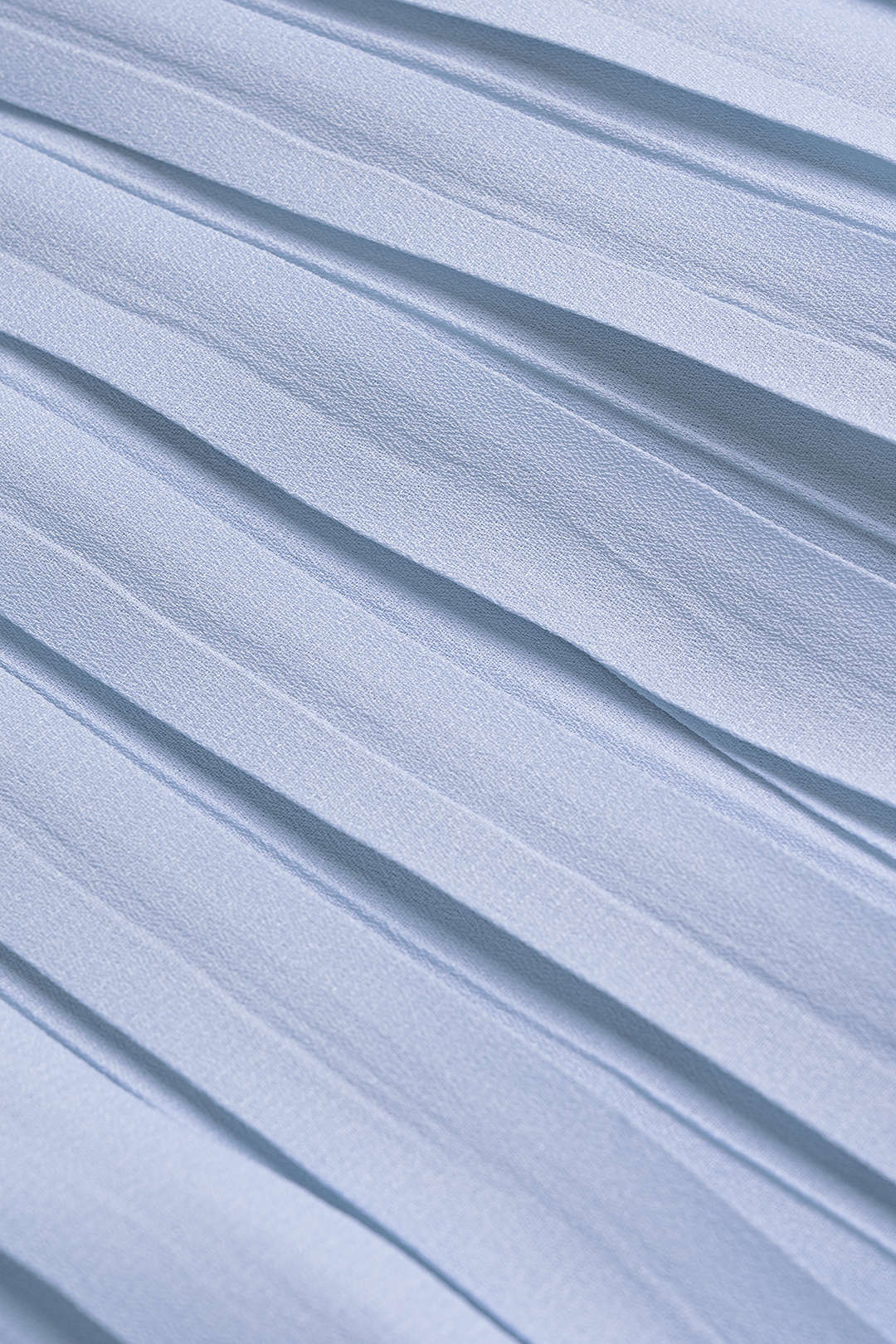Solid Pleated Skirt - Image 3
