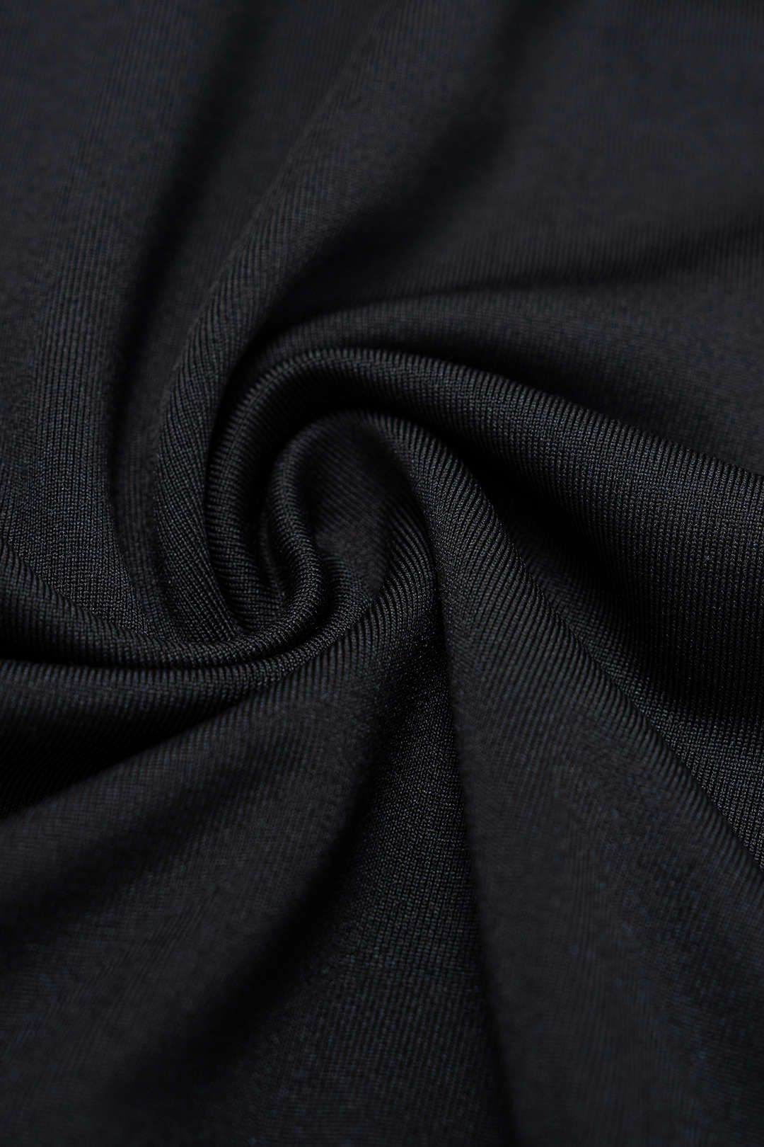 Solid Ruched Irregular Hem High-Waist Skirt - Image 4