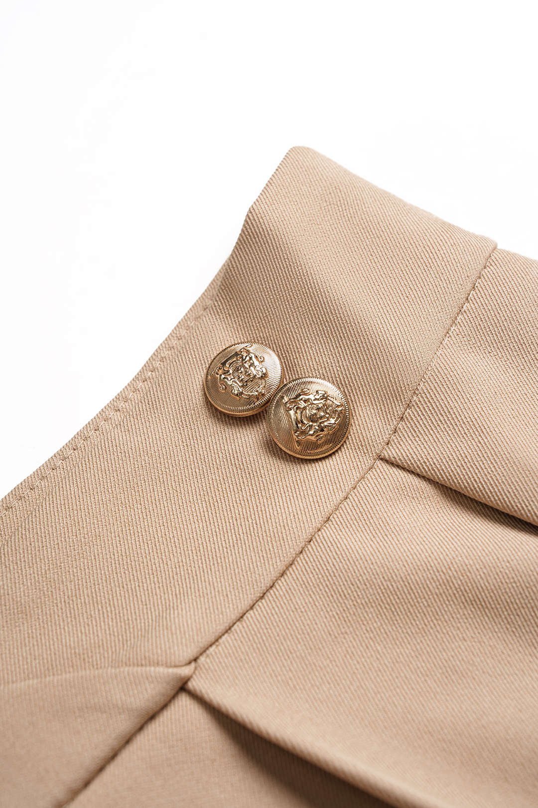 Pleated Zipper High Waist Skirt - Image 3