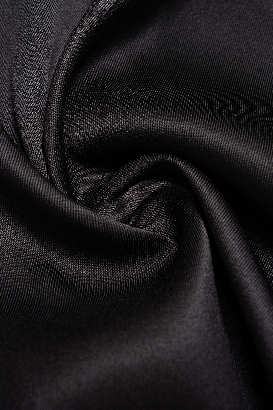 Satin Patchwork Lace Trim Belted High Waist Skirt - Image 4