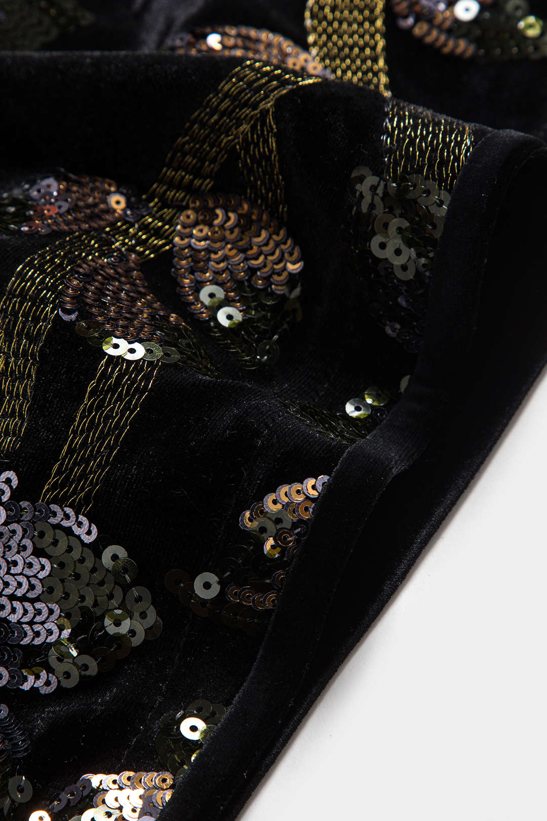 Sequin Velvet Embroidery Skort - Image 5