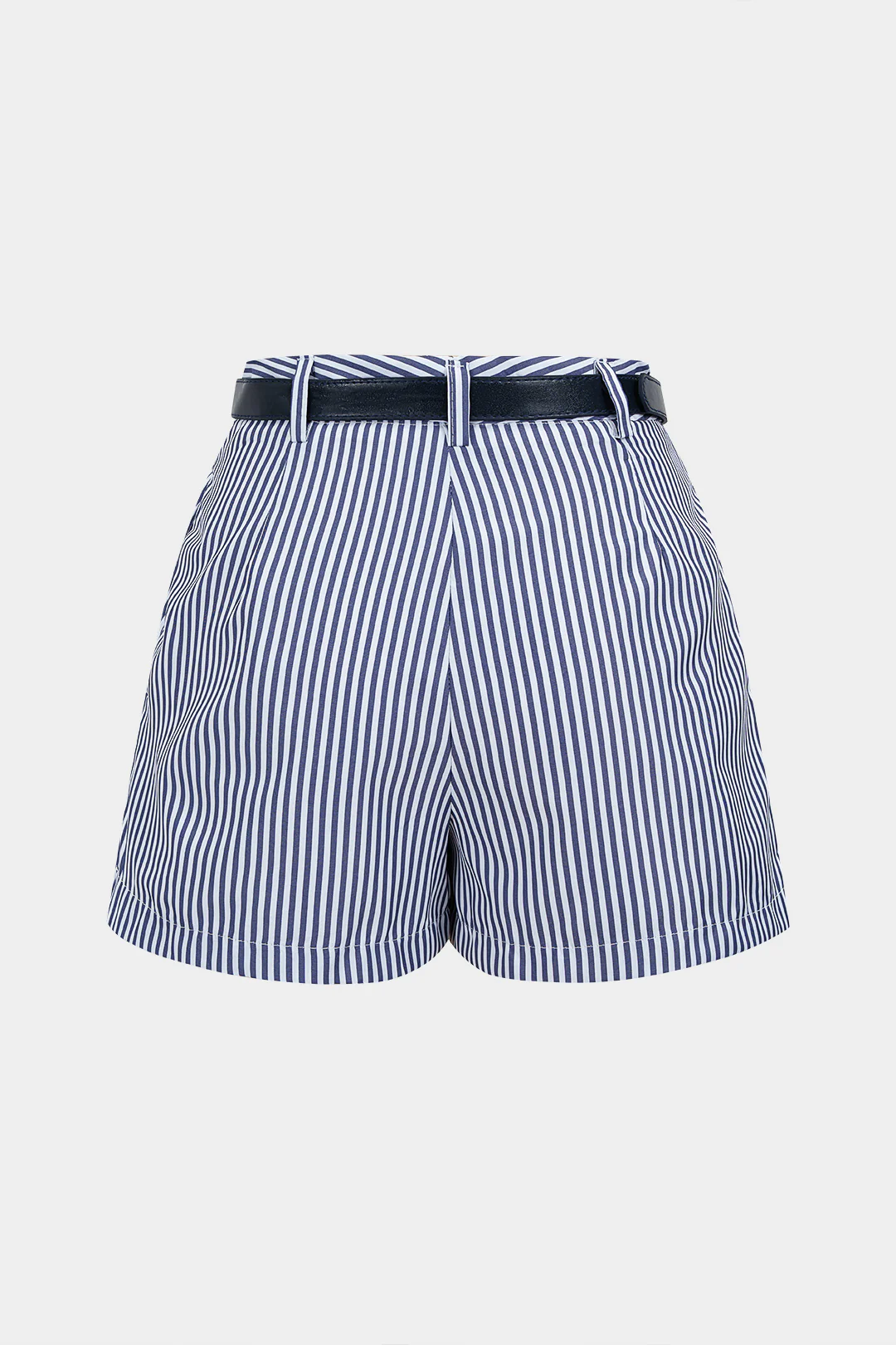 Stripes Print Belted Skort - Image 2