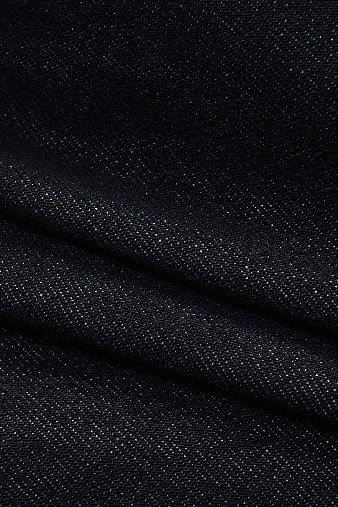 Denim Embroidery Button Pocket Stitching Shorts - Image 5