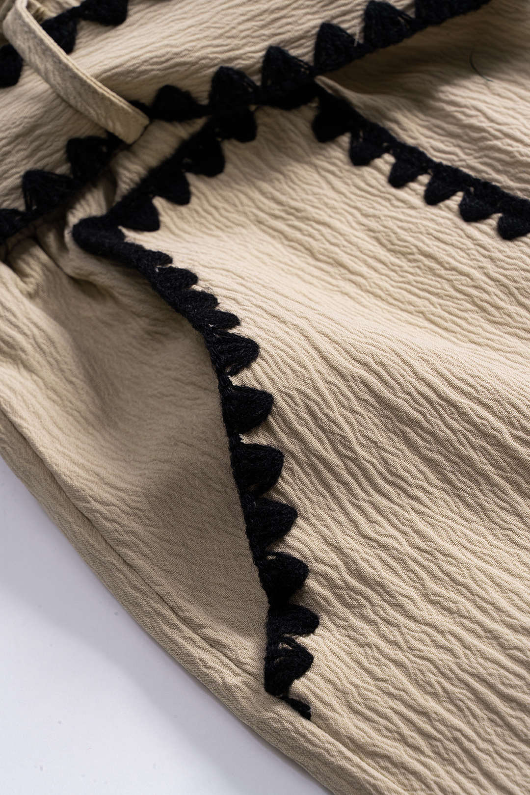 Tie-Up Contrast Shorts - Image 3