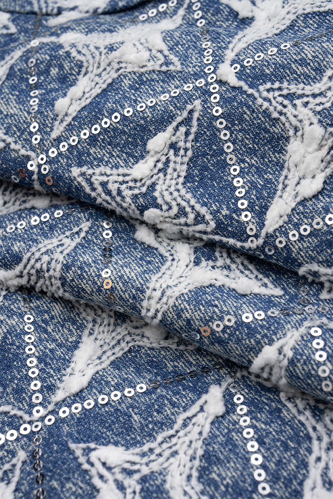 Denim Drawstring Shorts - Image 4