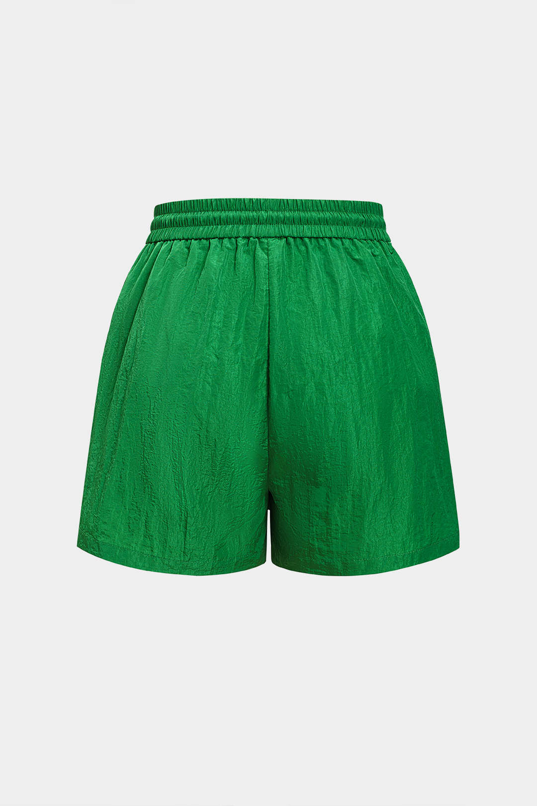 Solid Flap Pocket Shorts - Image 3