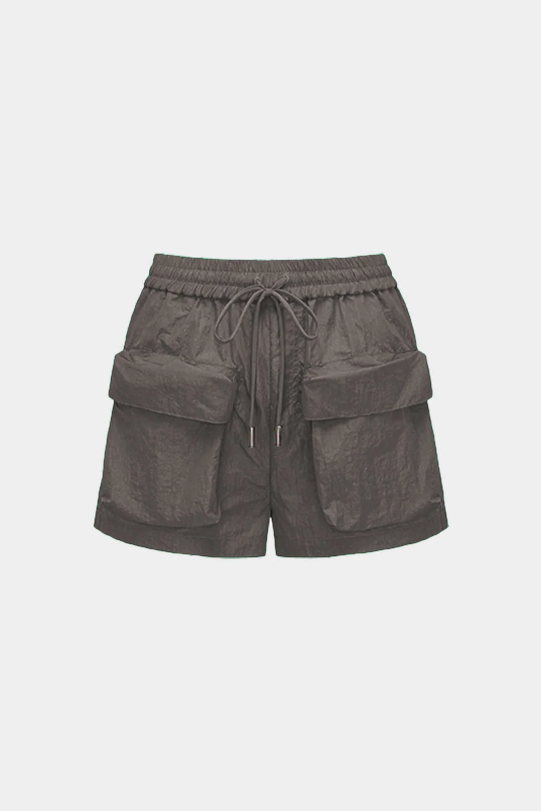 Solid Flap Pocket Shorts - Image 8