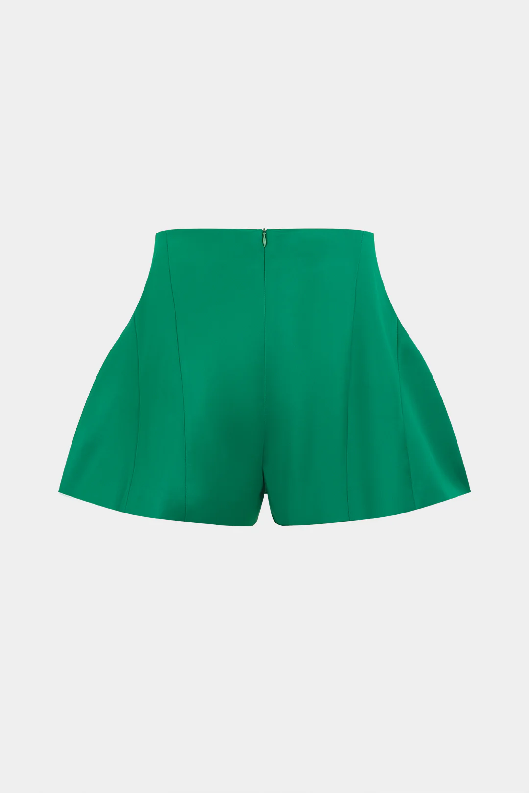 Satin Metallic Button Shorts - Image 3