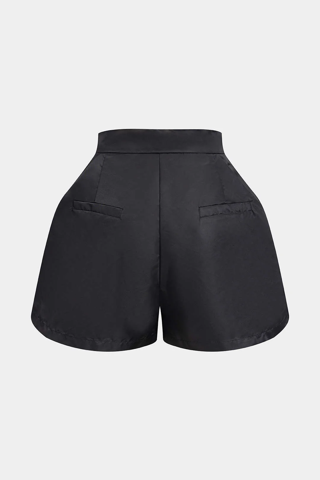 Puff Wide Leg Zipper Shorts - Image 2