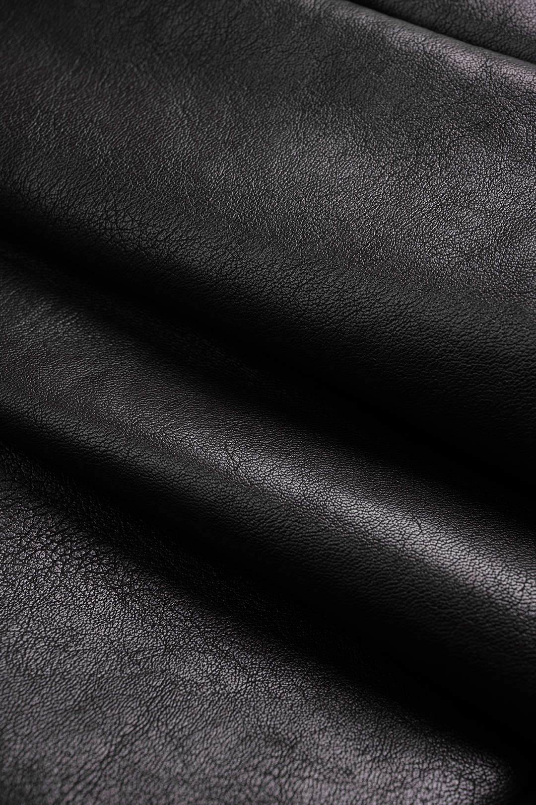 Faux Leather Pleated Shorts - Image 3