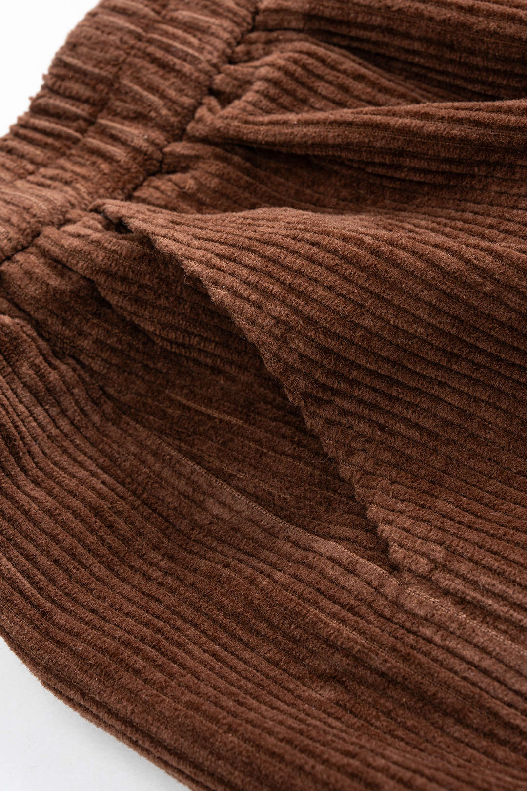 Corduroy High Waist Wide Leg Shorts - Image 3