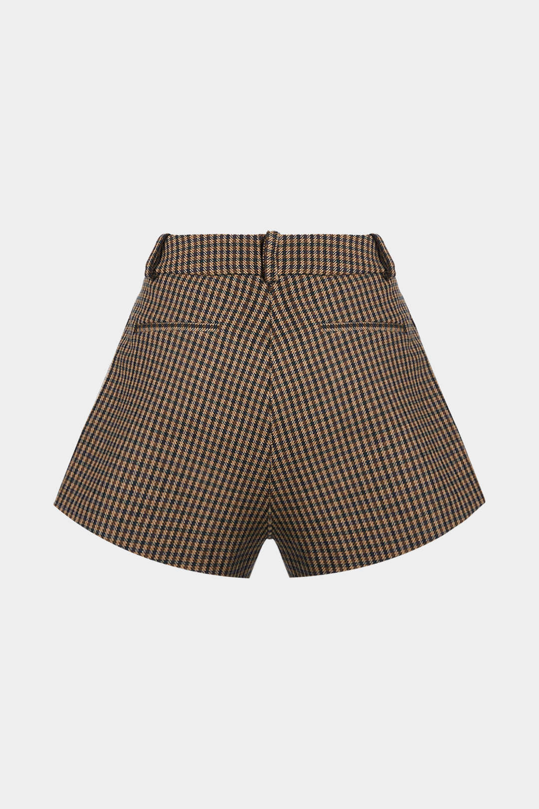 Plaid Print Pocket Shorts - Image 6