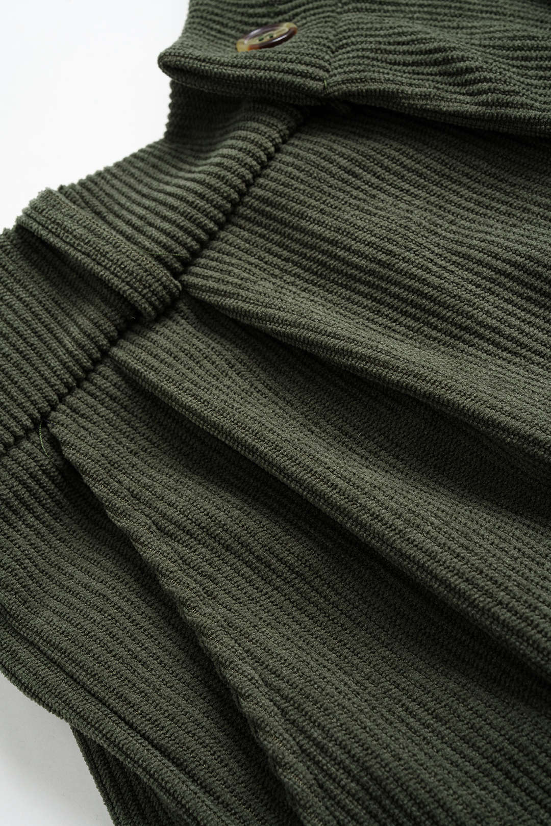 Corduroy High Waist Wide Leg Shorts - Image 3