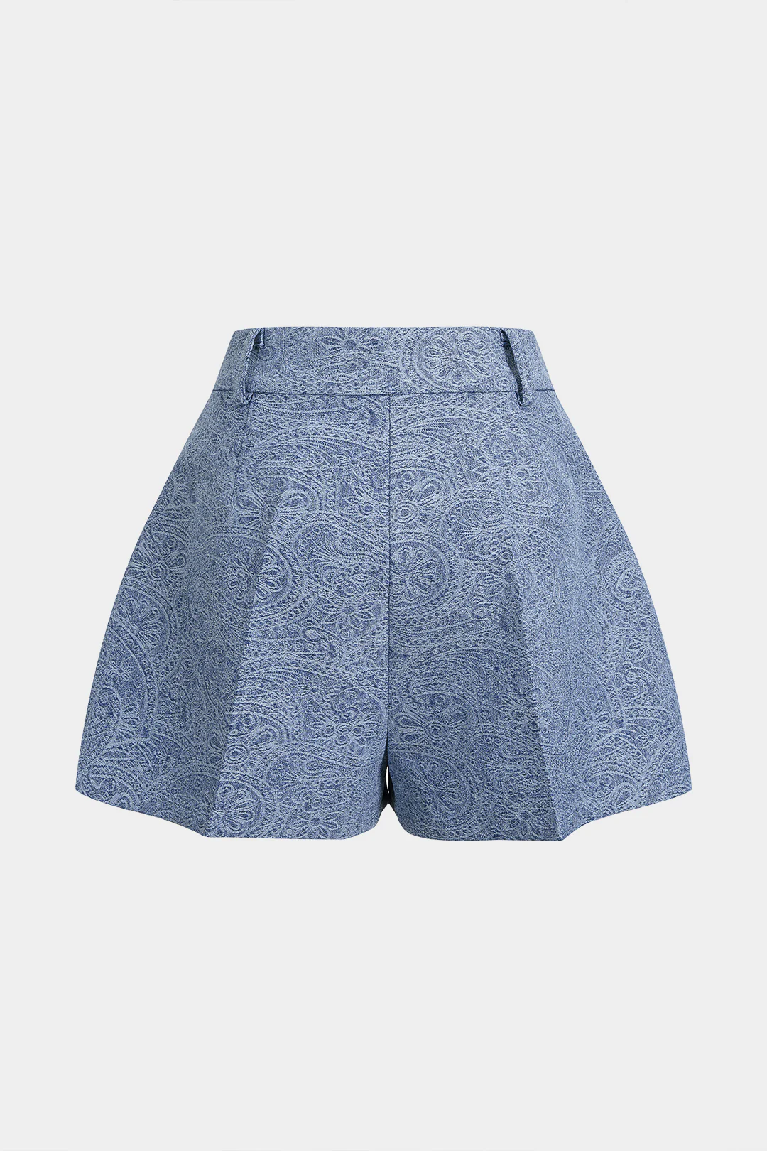 Denim Wide Leg Shorts - Image 2