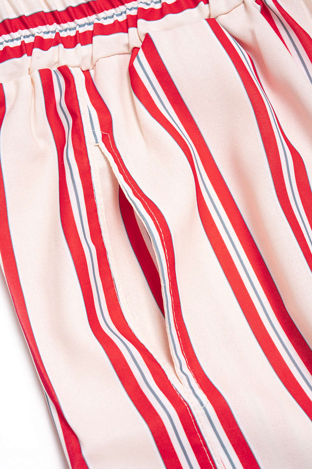 Striped Wide Leg Shorts - Image 3