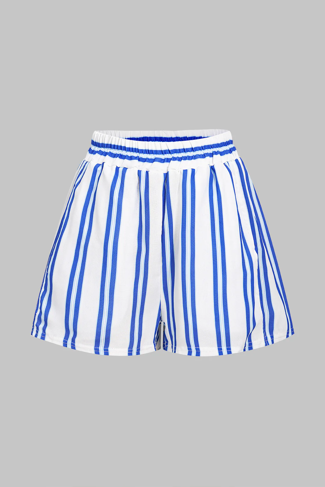 Striped Wide Leg Shorts - Image 5