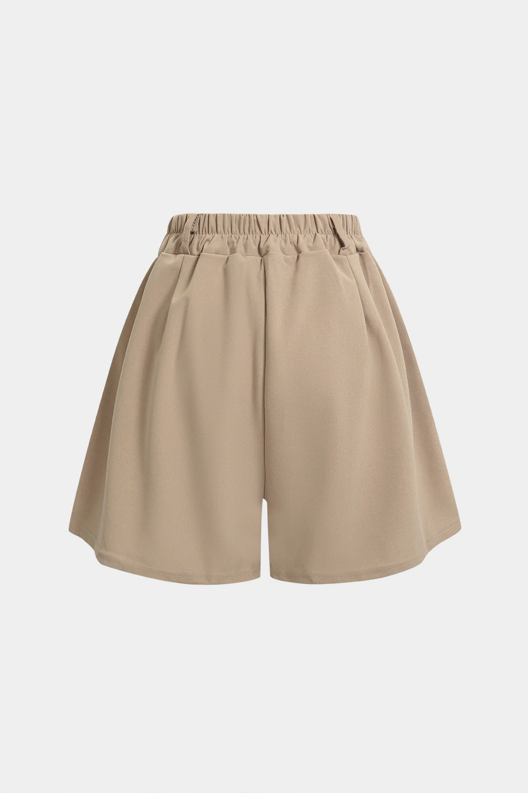 Pleated High Waist Shorts - Image 2