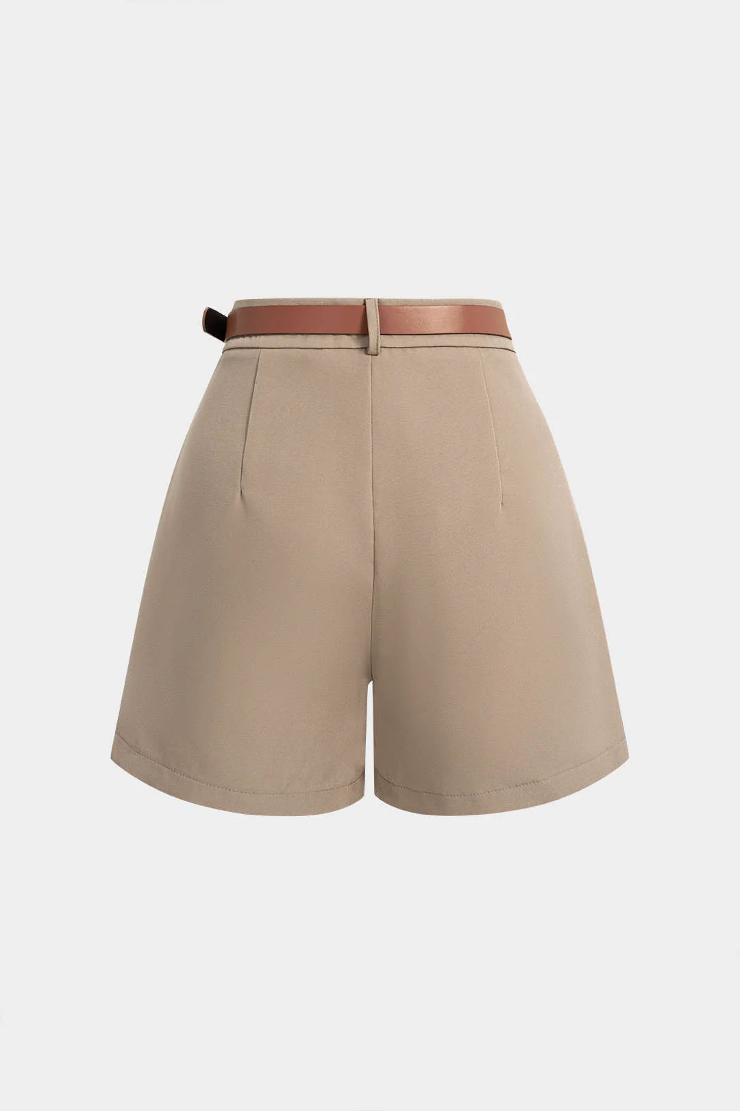 Belted Wide Leg Shorts - Image 3