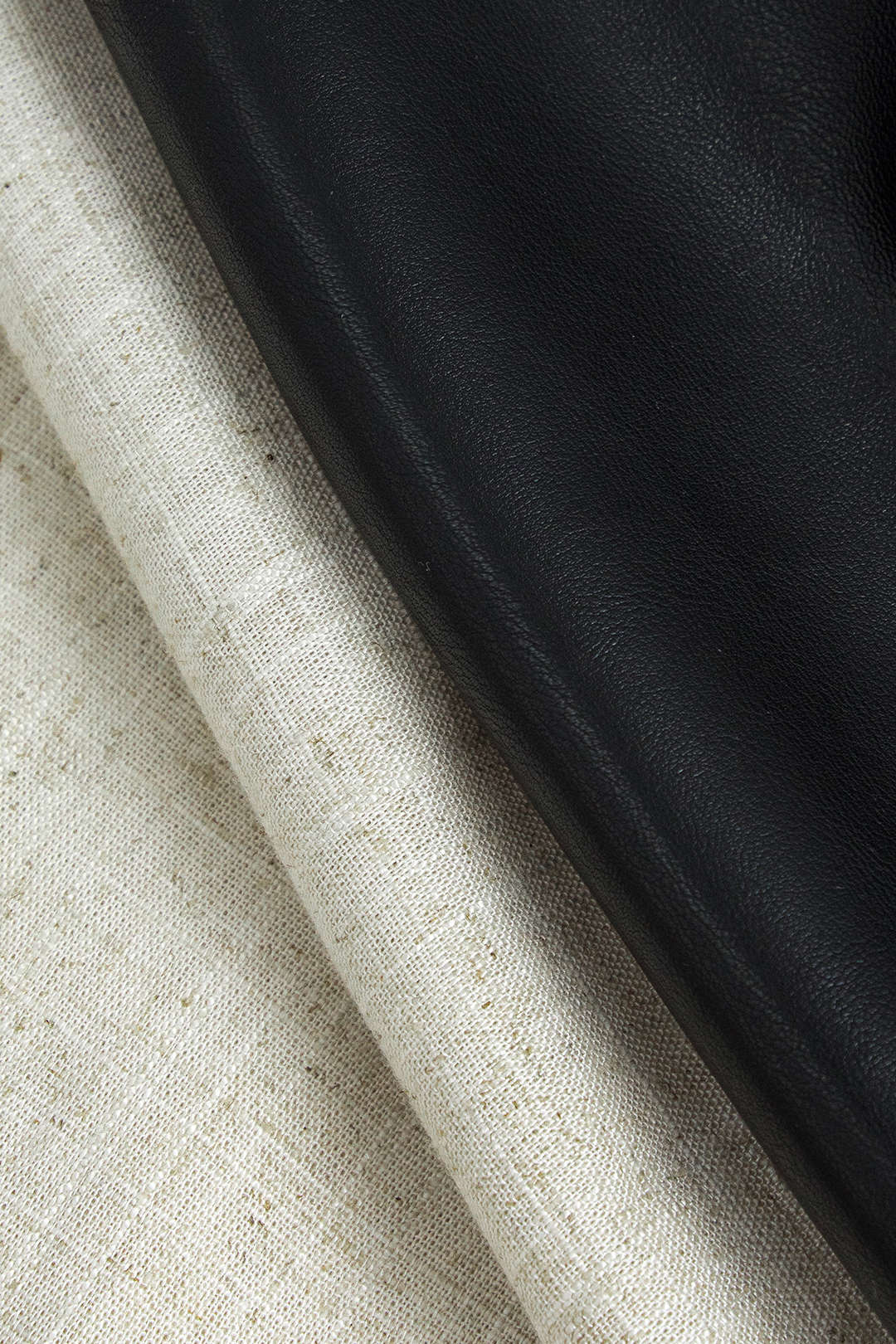 Contrast Color Block Print Straight-leg Trousers - Image 3