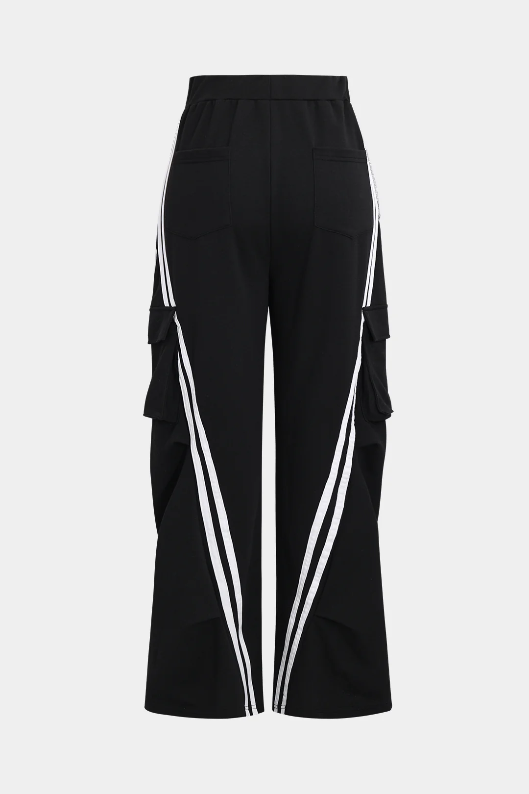 Denim Patchwork Pocket Trousers - Image 2