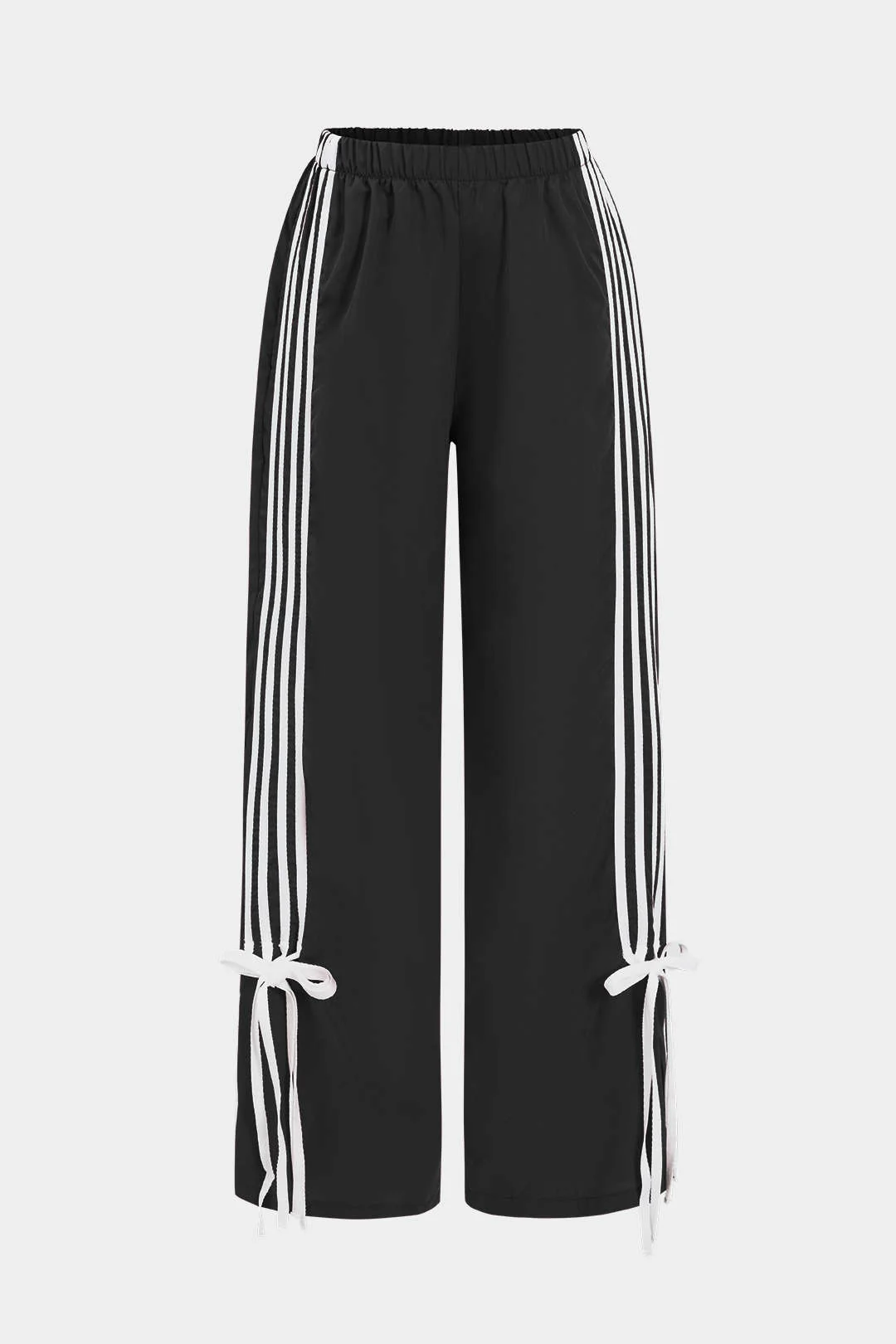 Patchwork Bow Detail Trousers - Image 14