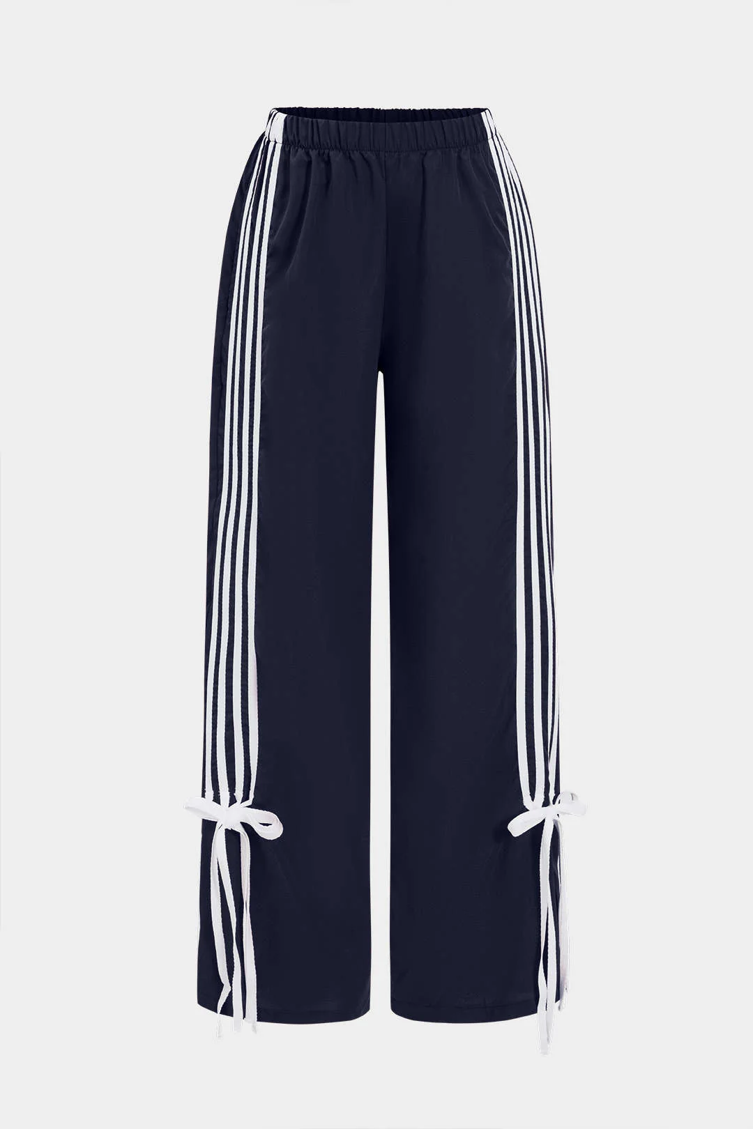 Patchwork Bow Detail Trousers - Image 16