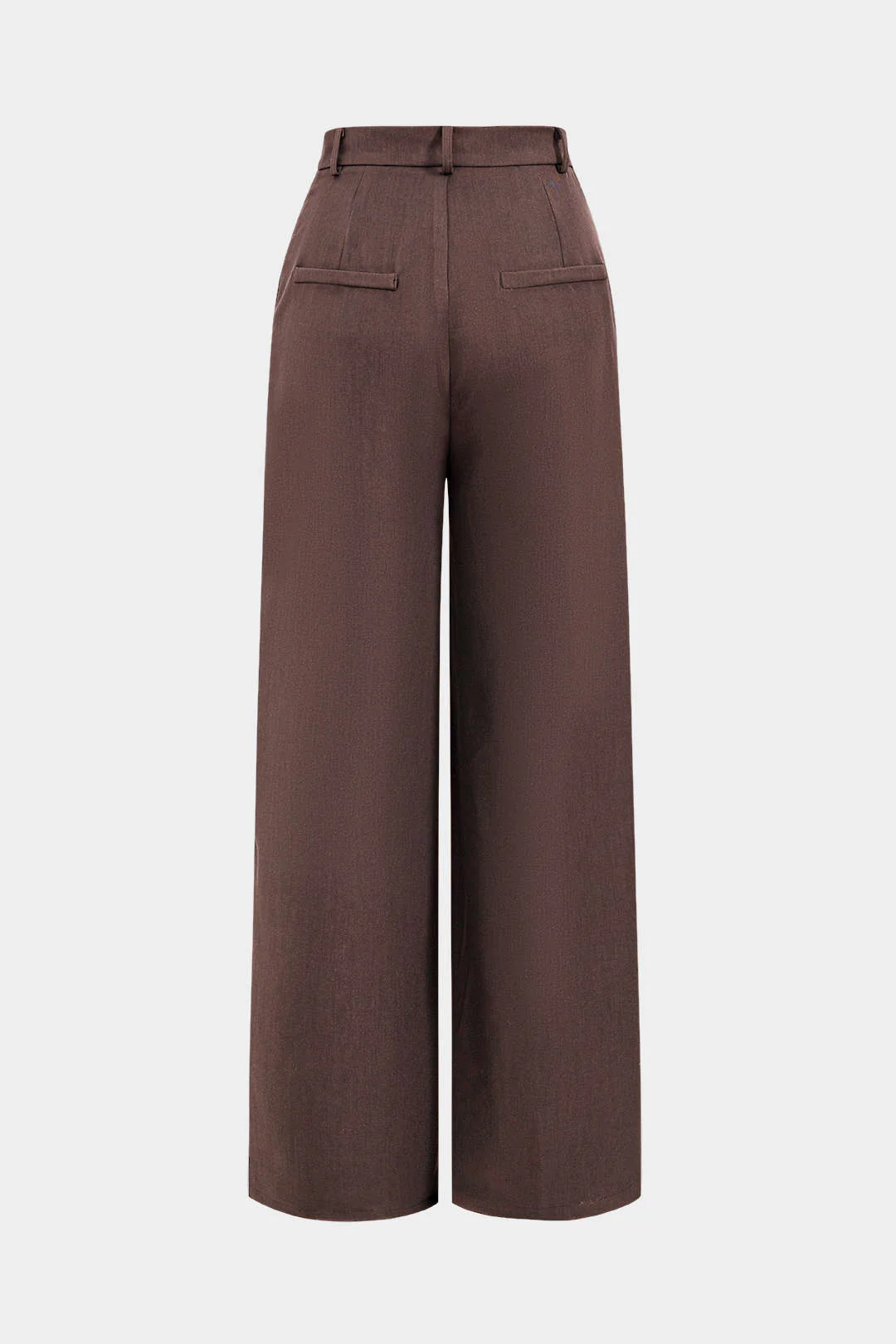 Asymmetrical Wide Leg Trousers - Image 10