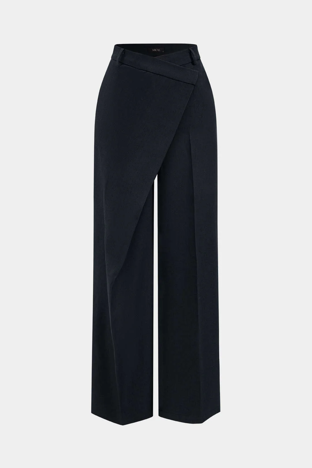 Asymmetrical Wide Leg Trousers - Image 2