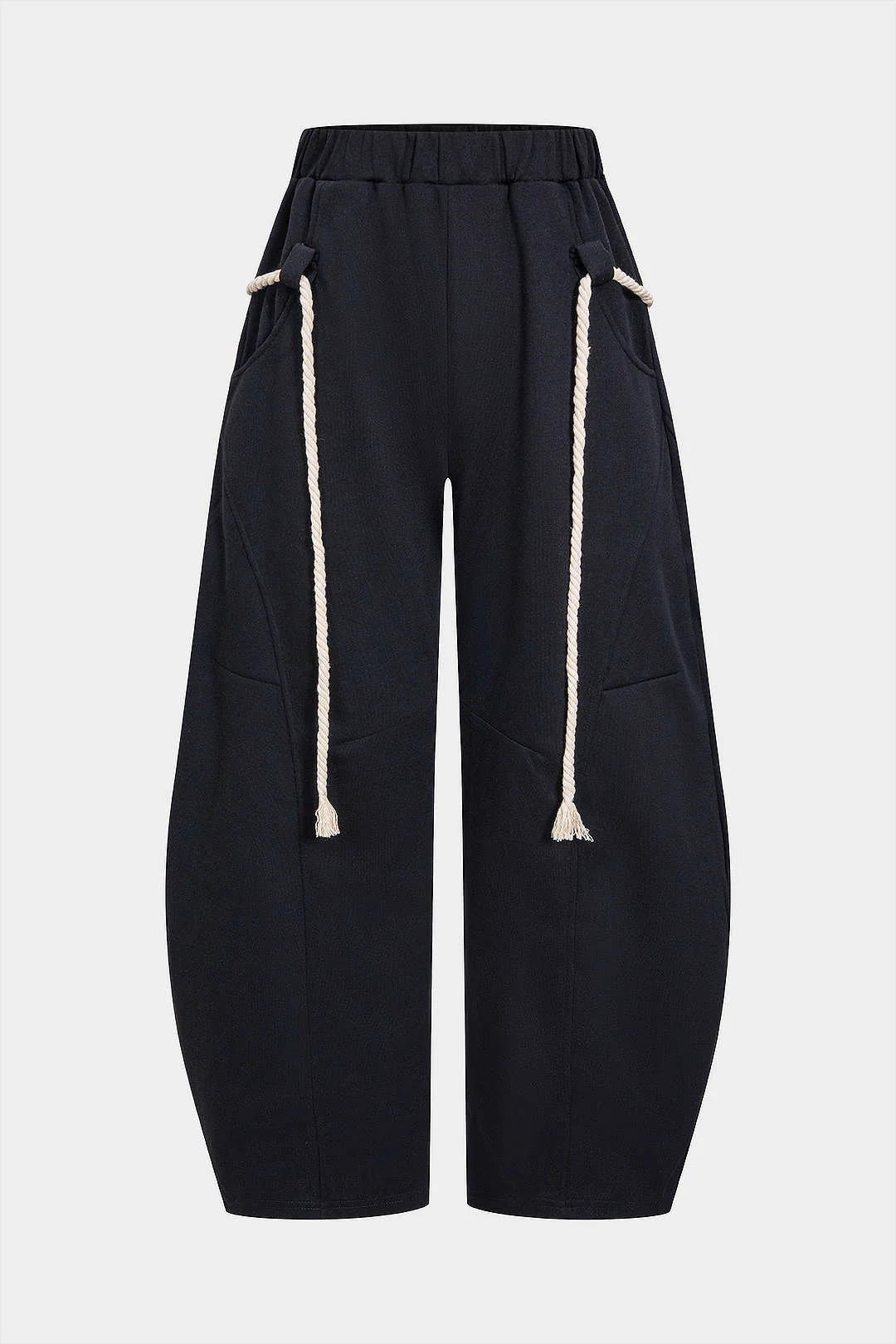 Drawstring Wide Leg Trousers - Image 13