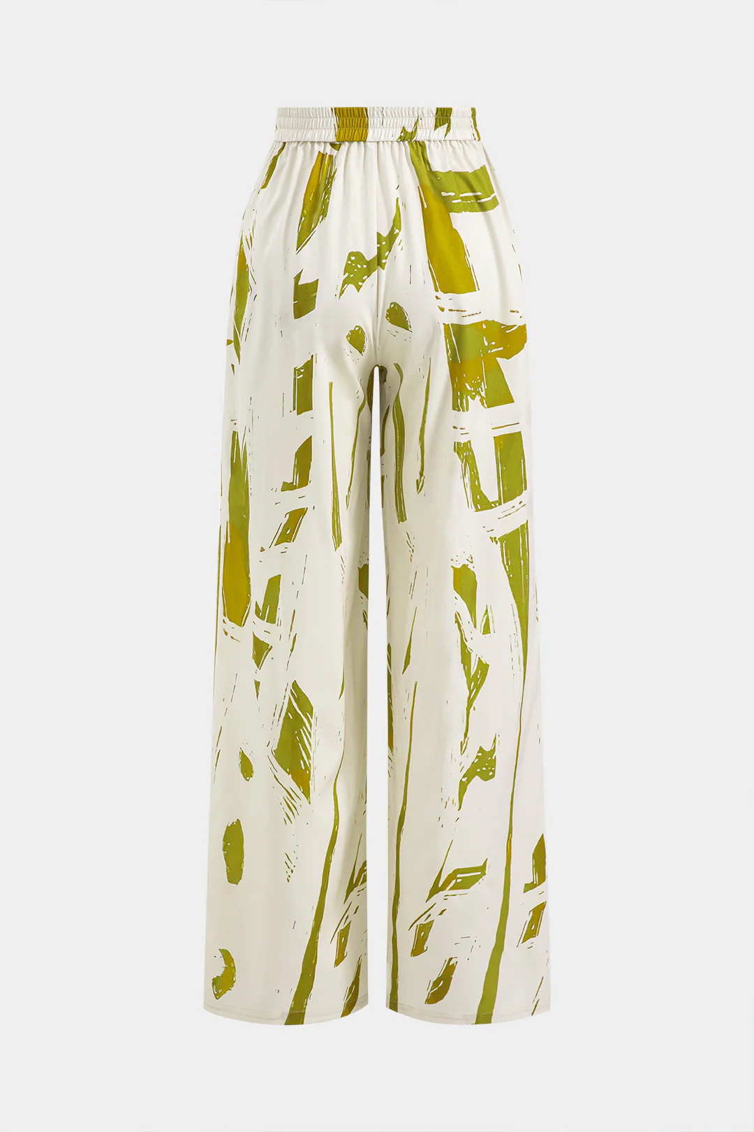 Abstract Print High Waist Trousers - Image 8