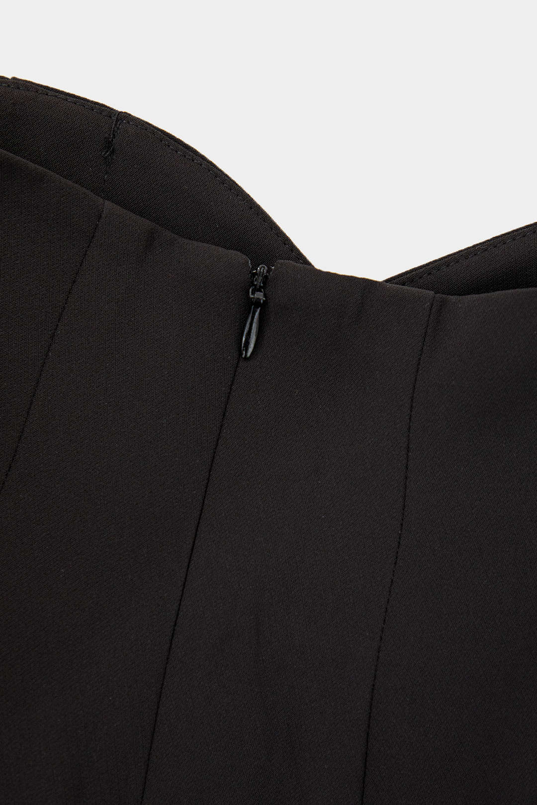 Pleated Asymmetrical Wide Leg Trousers - Image 10