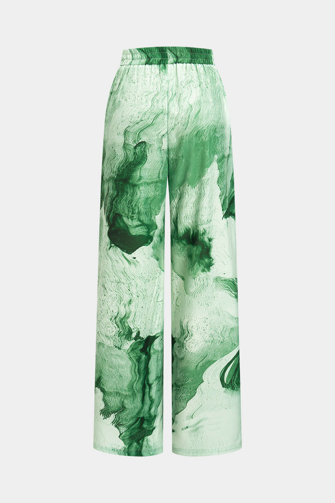 Retro Print  Wide Leg Trousers - Image 8