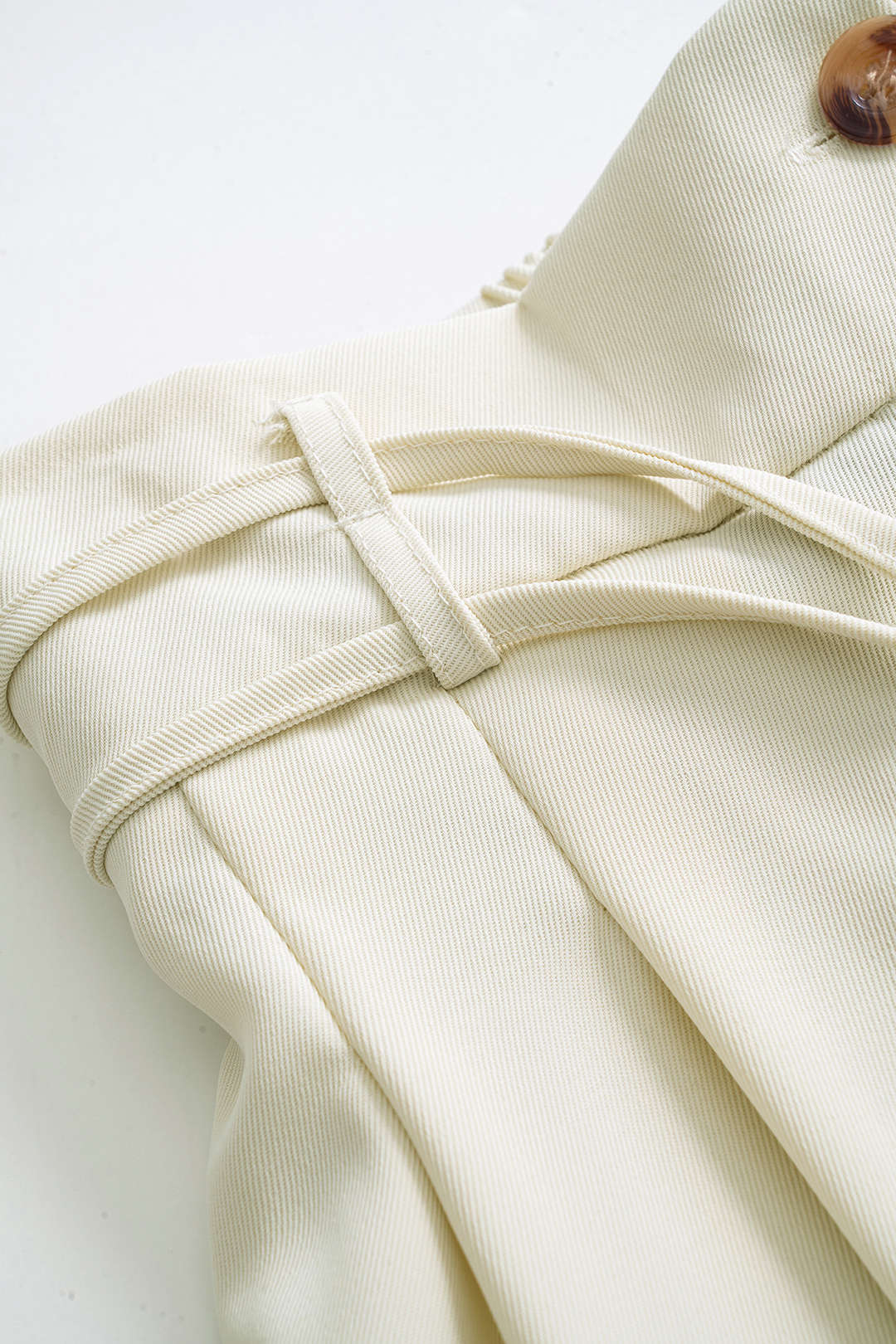 High Waist Tie-Up Trousers - Image 3