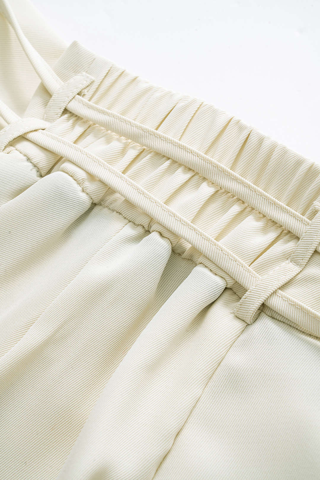 High Waist Tie-Up Trousers - Image 5