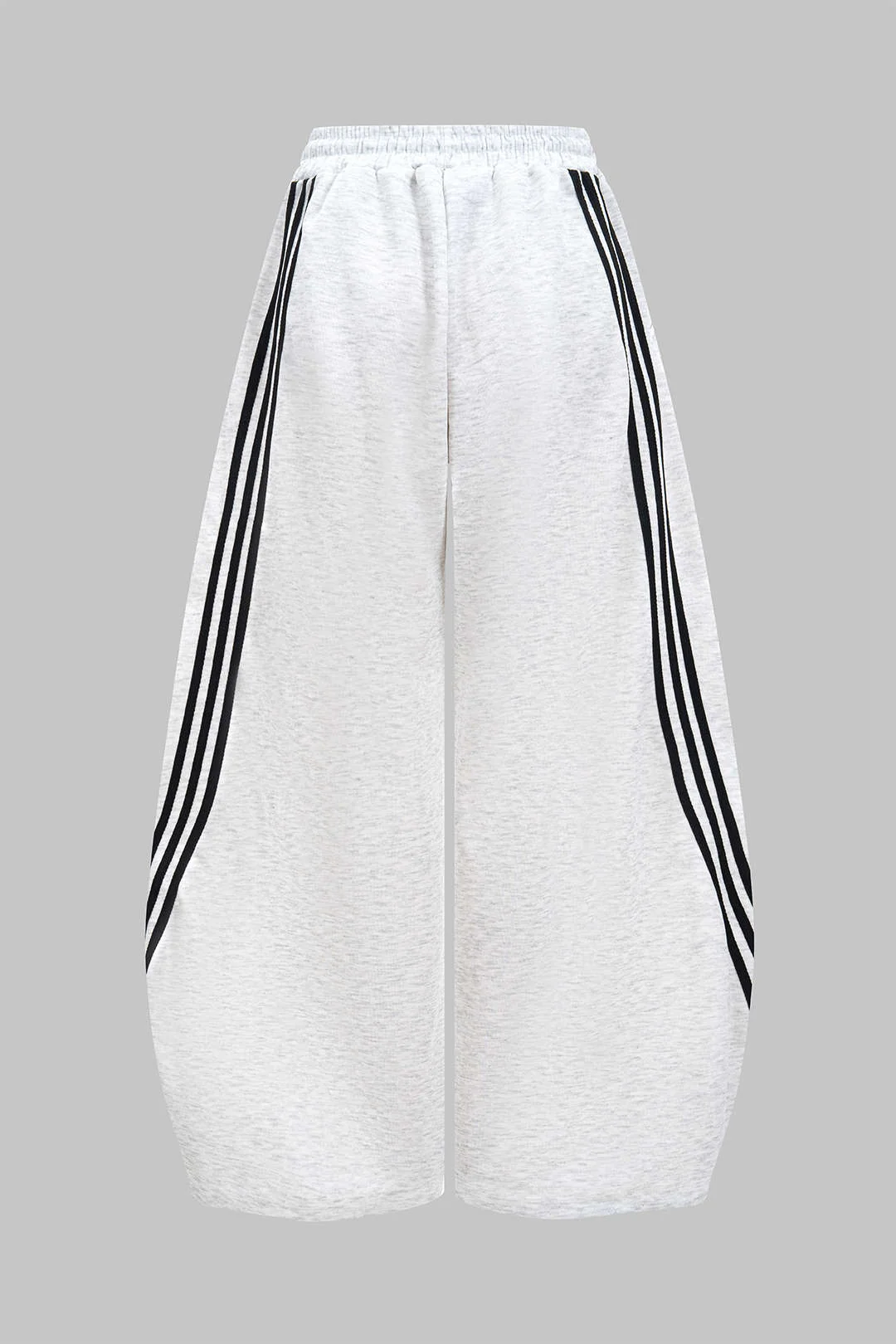 Contrast Tie-Up Barrel Trousers - Image 11