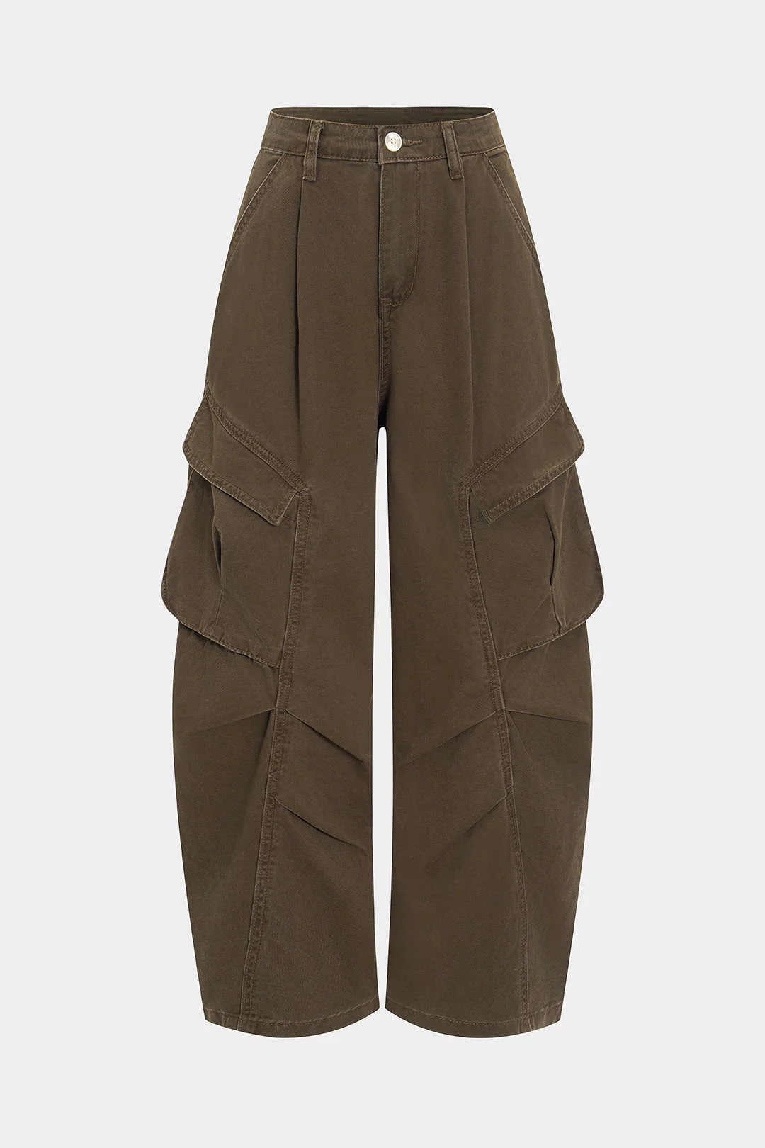 Denim Ruched Pocket Jeans