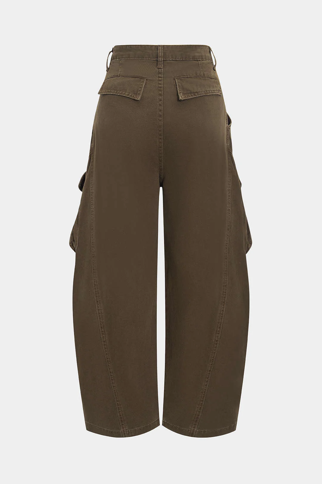 Denim Ruched Pocket Jeans - Image 2