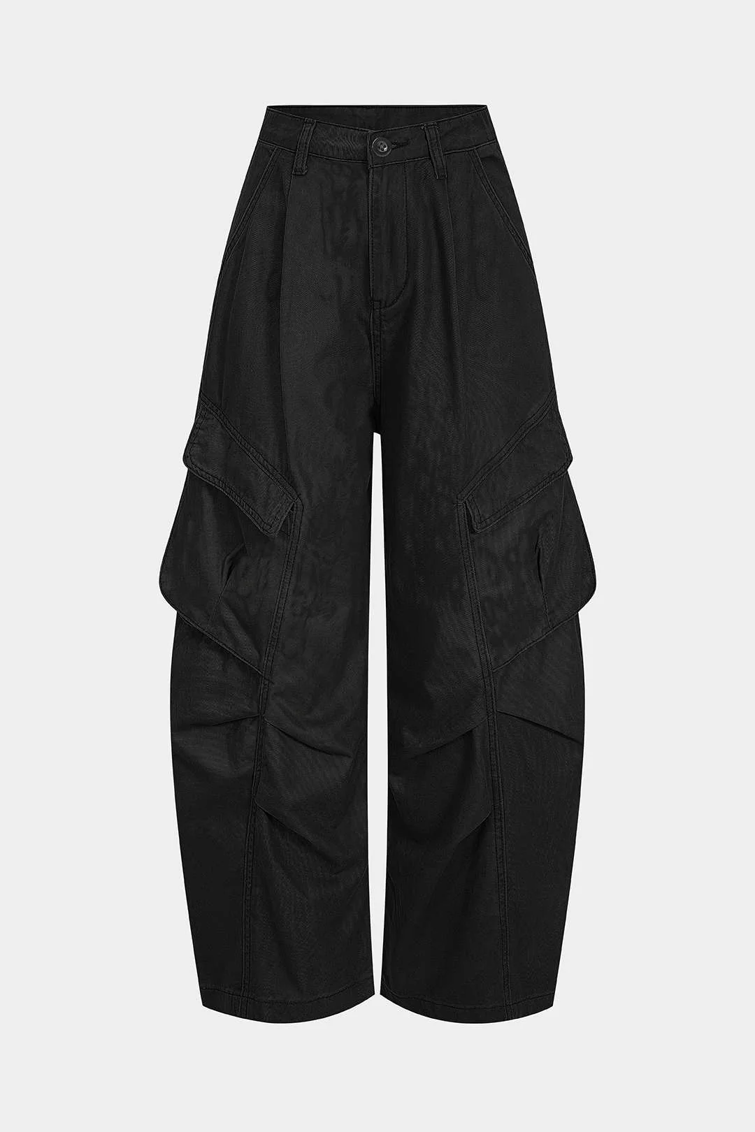 Denim Ruched Pocket Jeans - Image 9