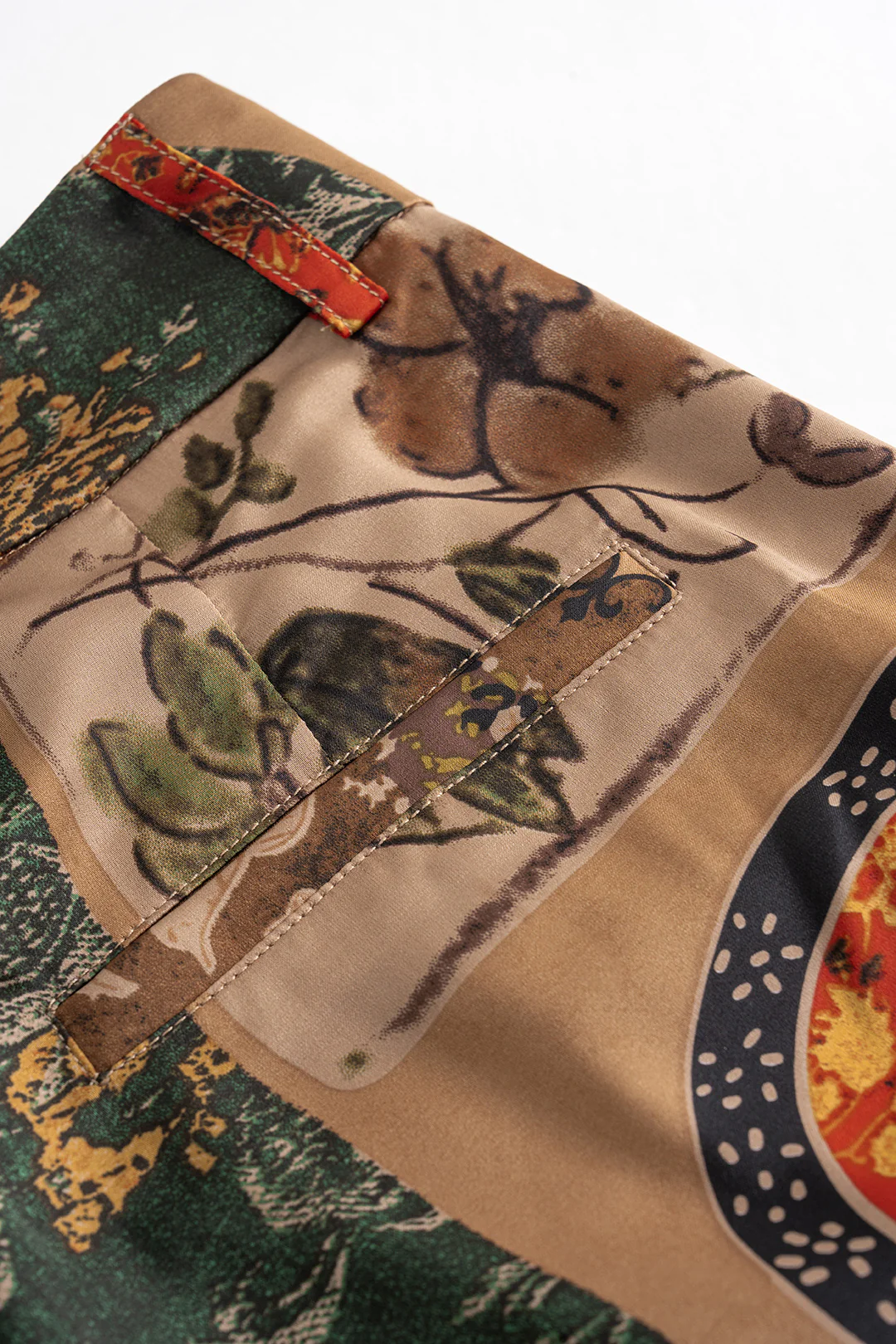 Floral Print Pocket Trousers - Image 4