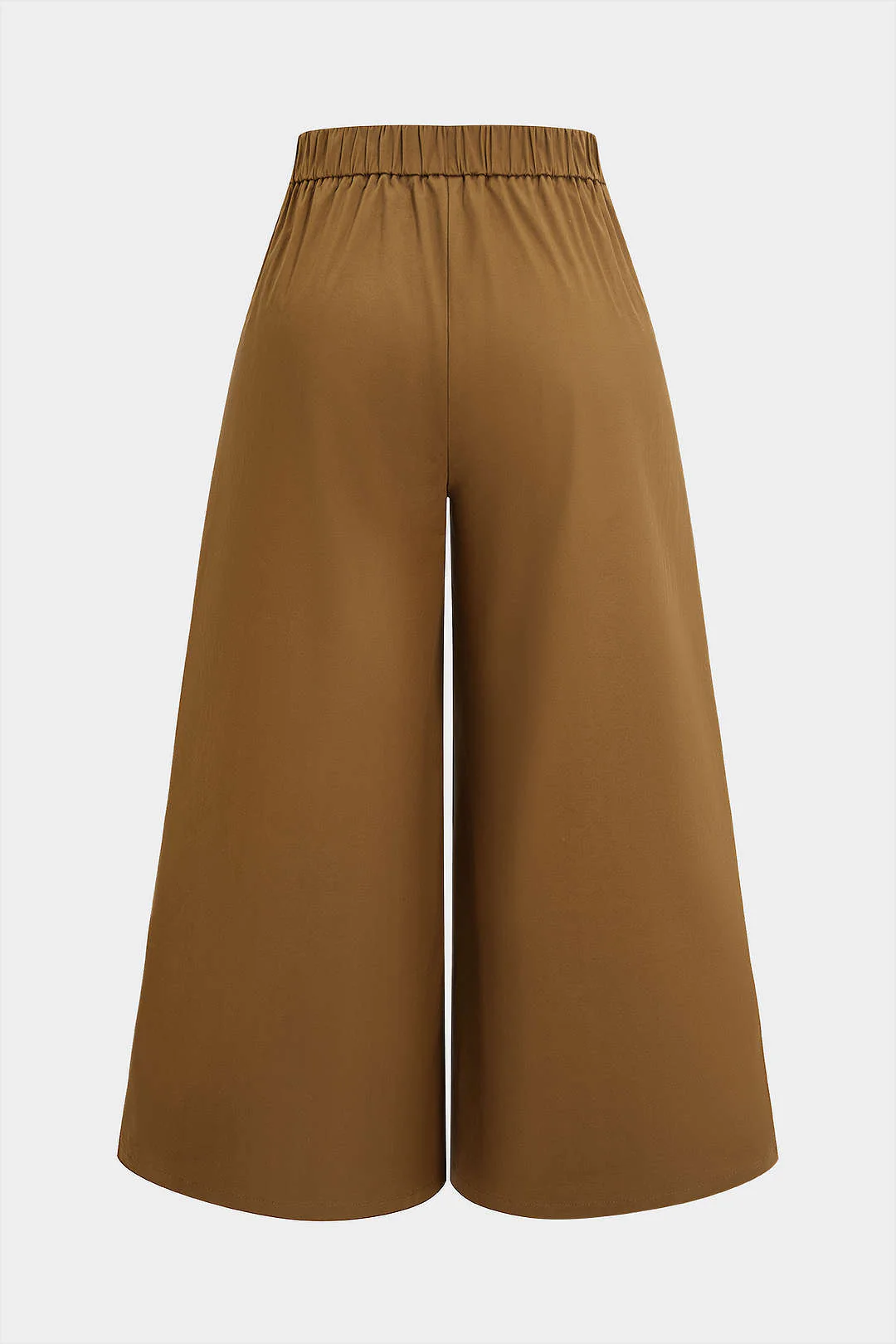 Plus Size Ruched Zipper Detailed Trousers - Image 2